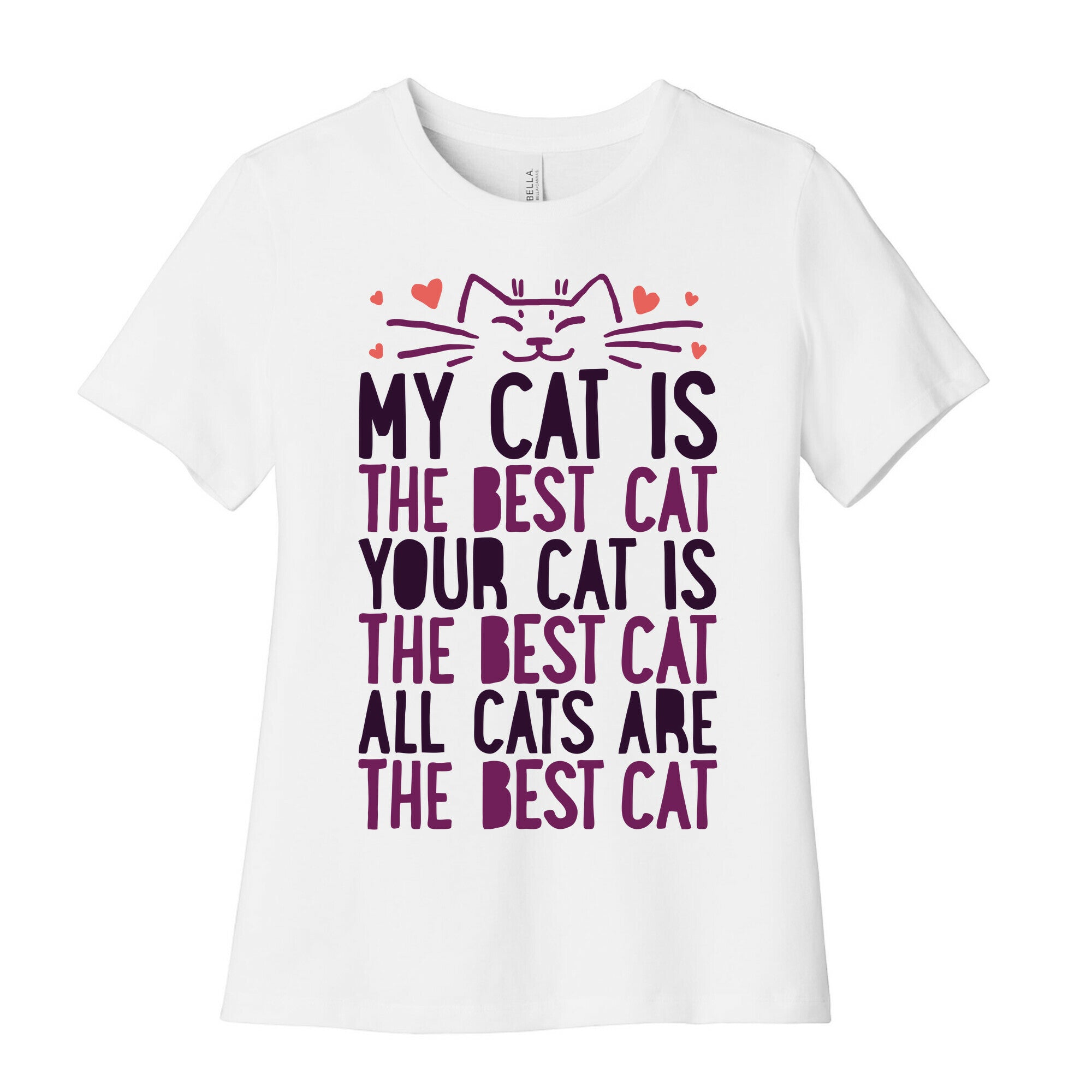 Every Cat Is The Best Cat Women's Cotton Tee