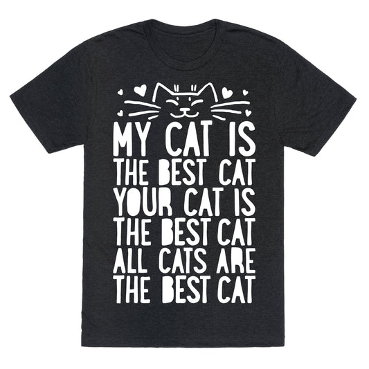 Every Cat Is The Best Cat Unisex Triblend Tee