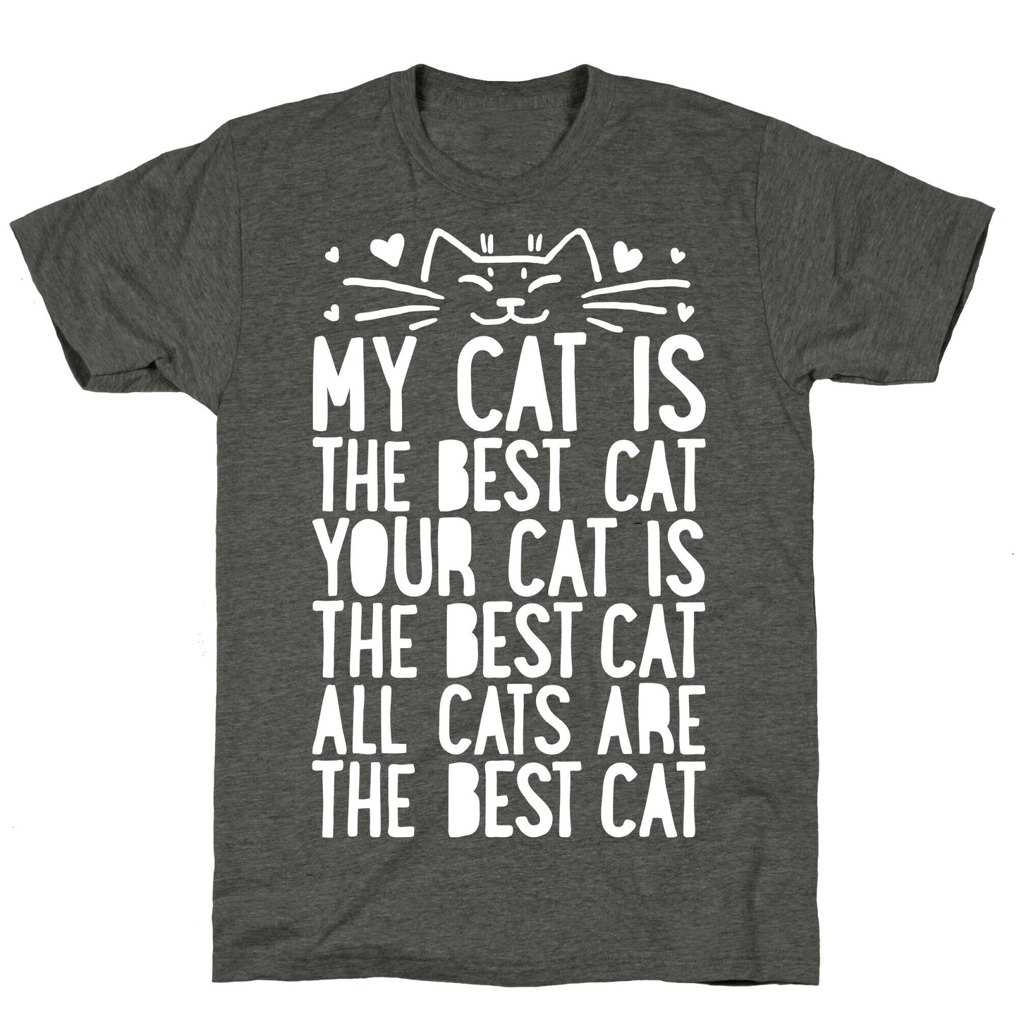 Every Cat Is The Best Cat Unisex Triblend Tee