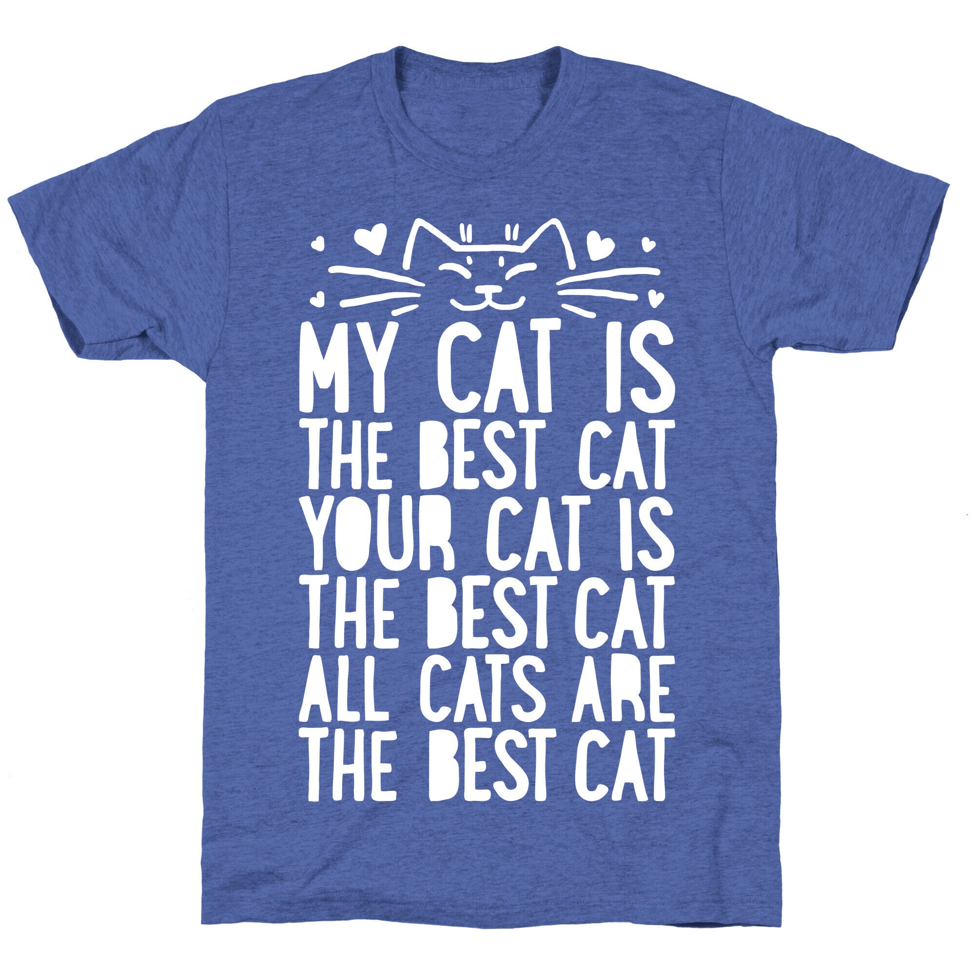 Every Cat Is The Best Cat Unisex Triblend Tee