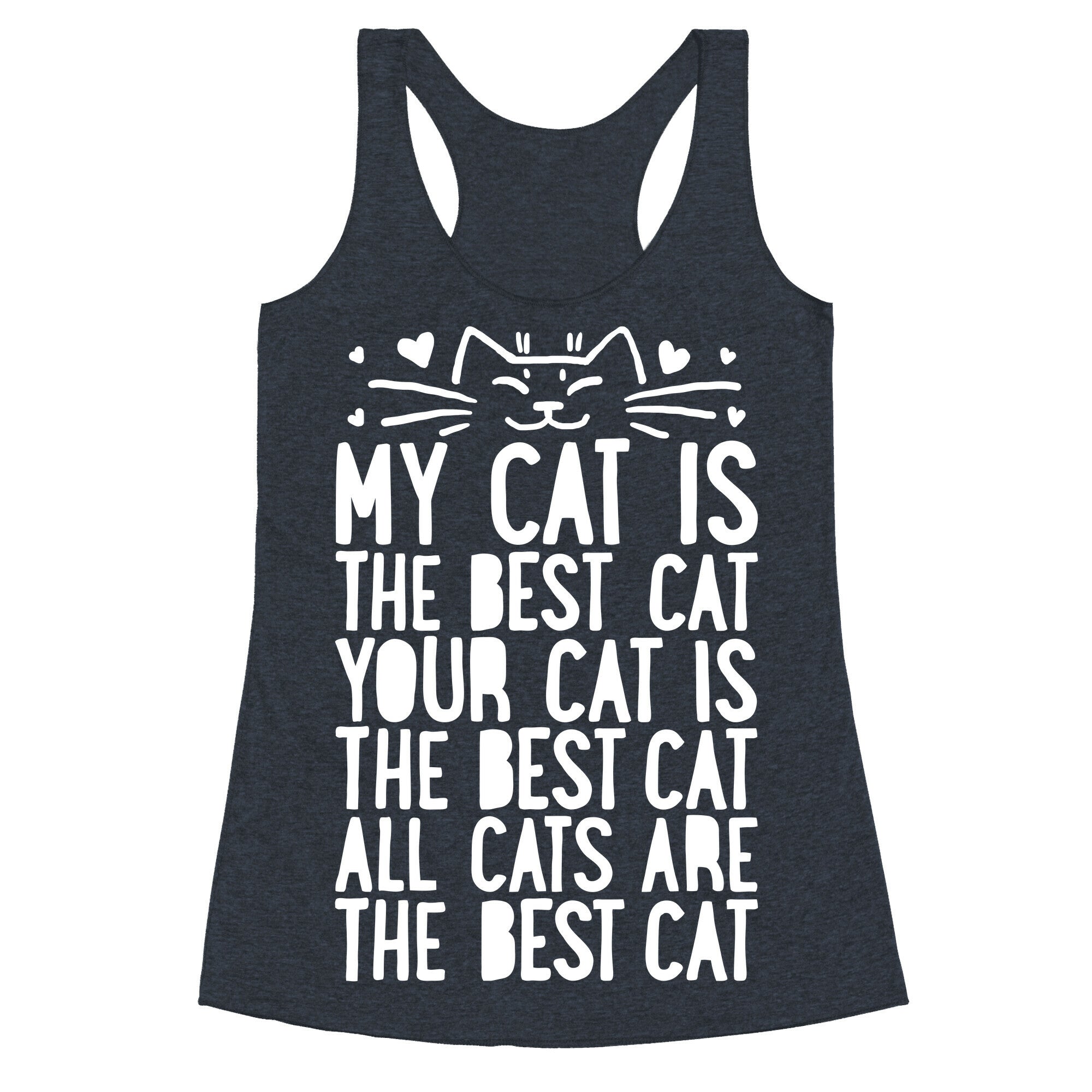 Every Cat Is The Best Cat Racerback Tank