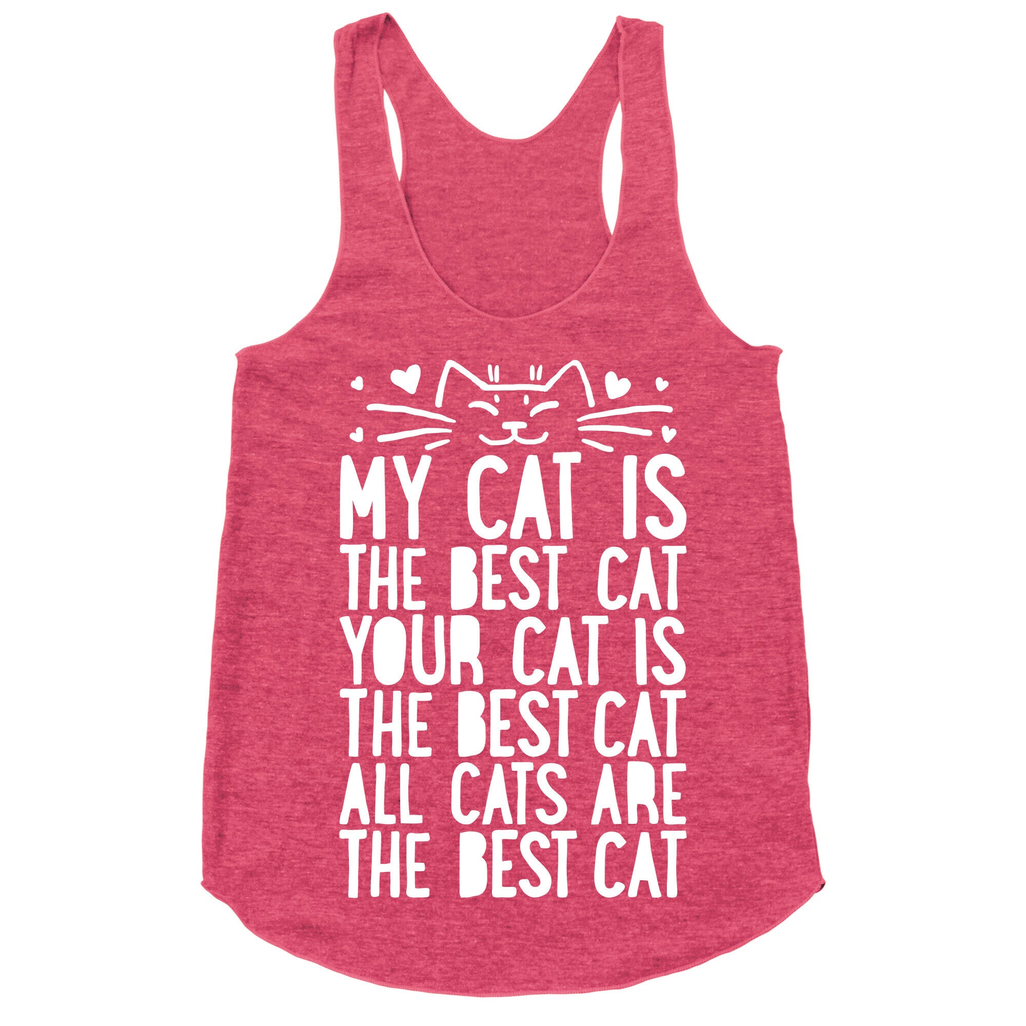 Every Cat Is The Best Cat Racerback Tank