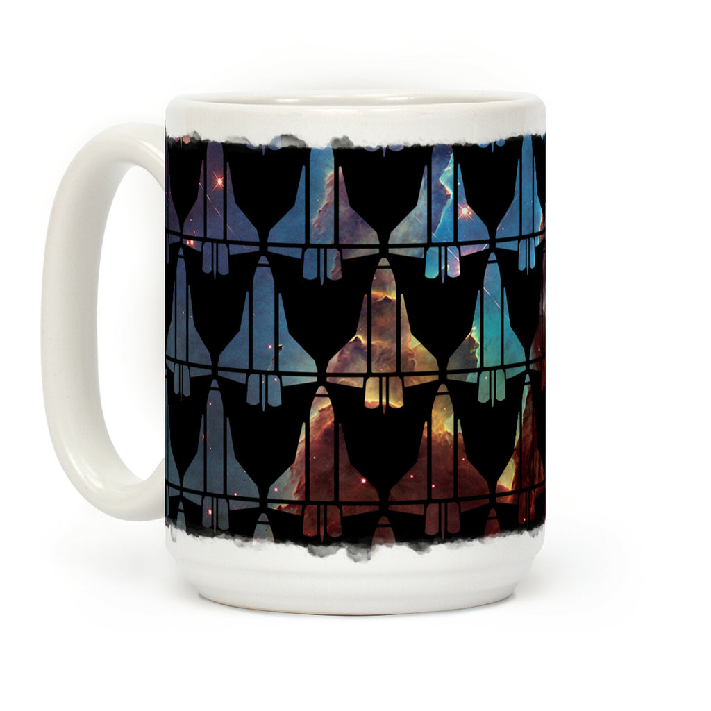 Eagle Nebula Space Race Coffee Mug