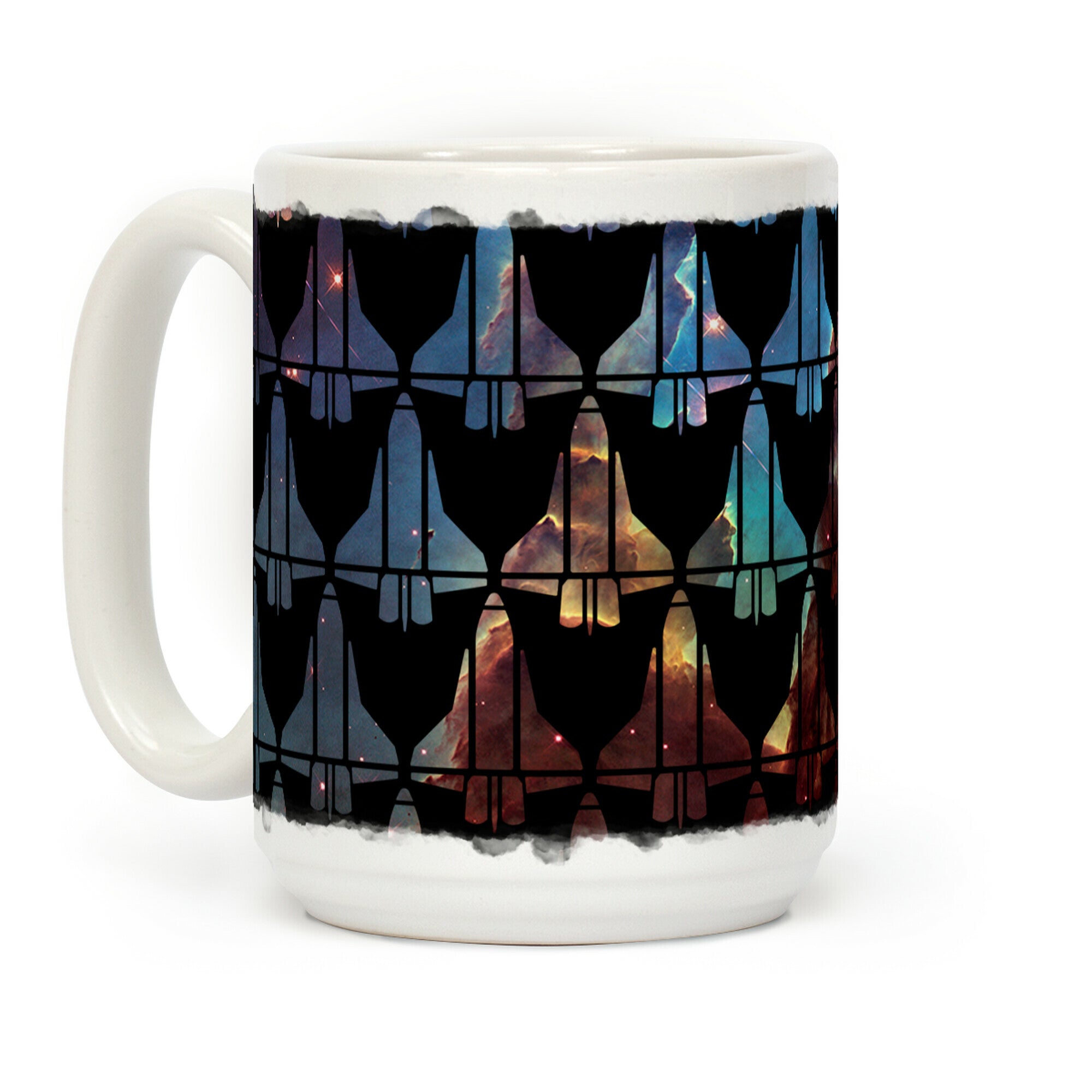 Eagle Nebula Space Race Coffee Mug