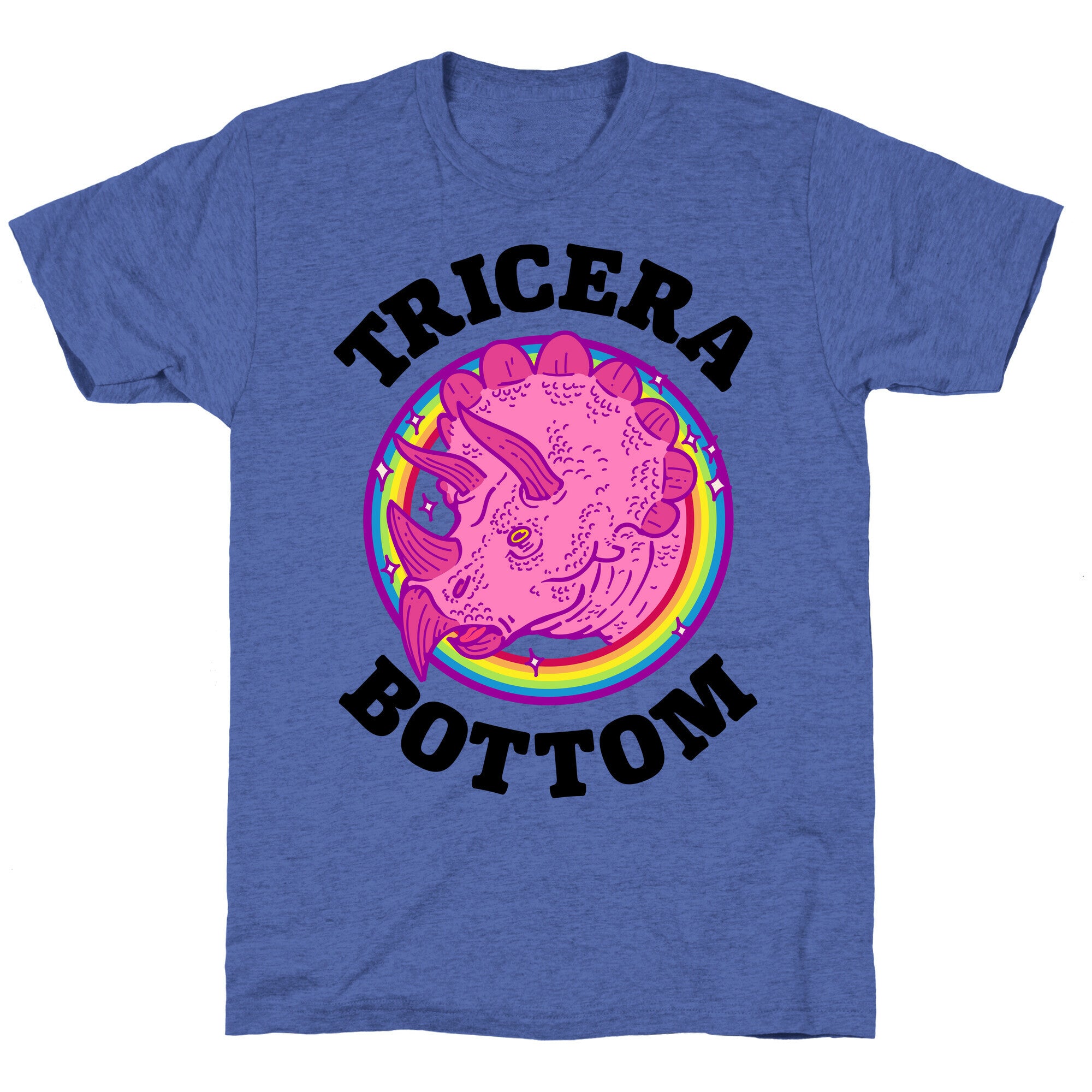 Tricera Bottom Unisex Triblend Tee
