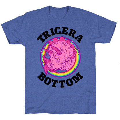 Tricera Bottom Unisex Triblend Tee