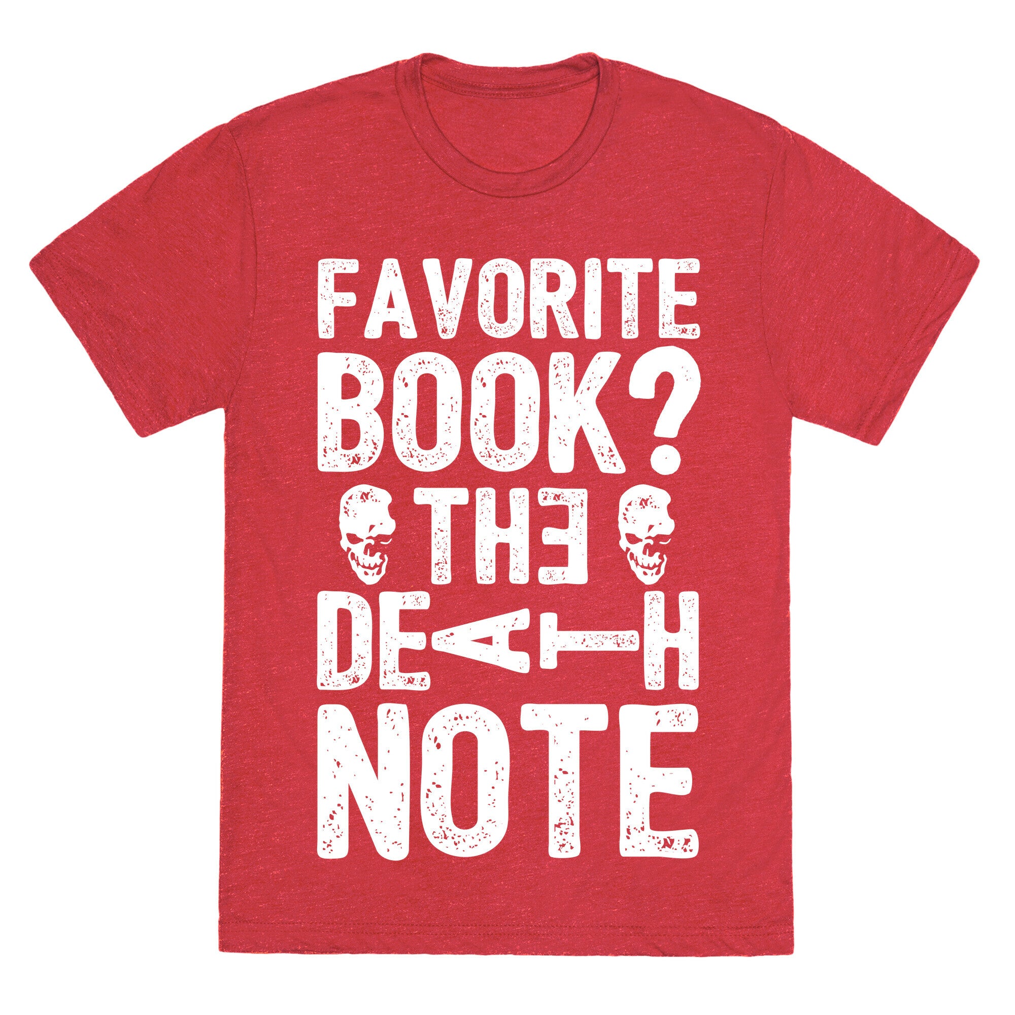 Favorite Book? The Death Note Unisex Triblend Tee