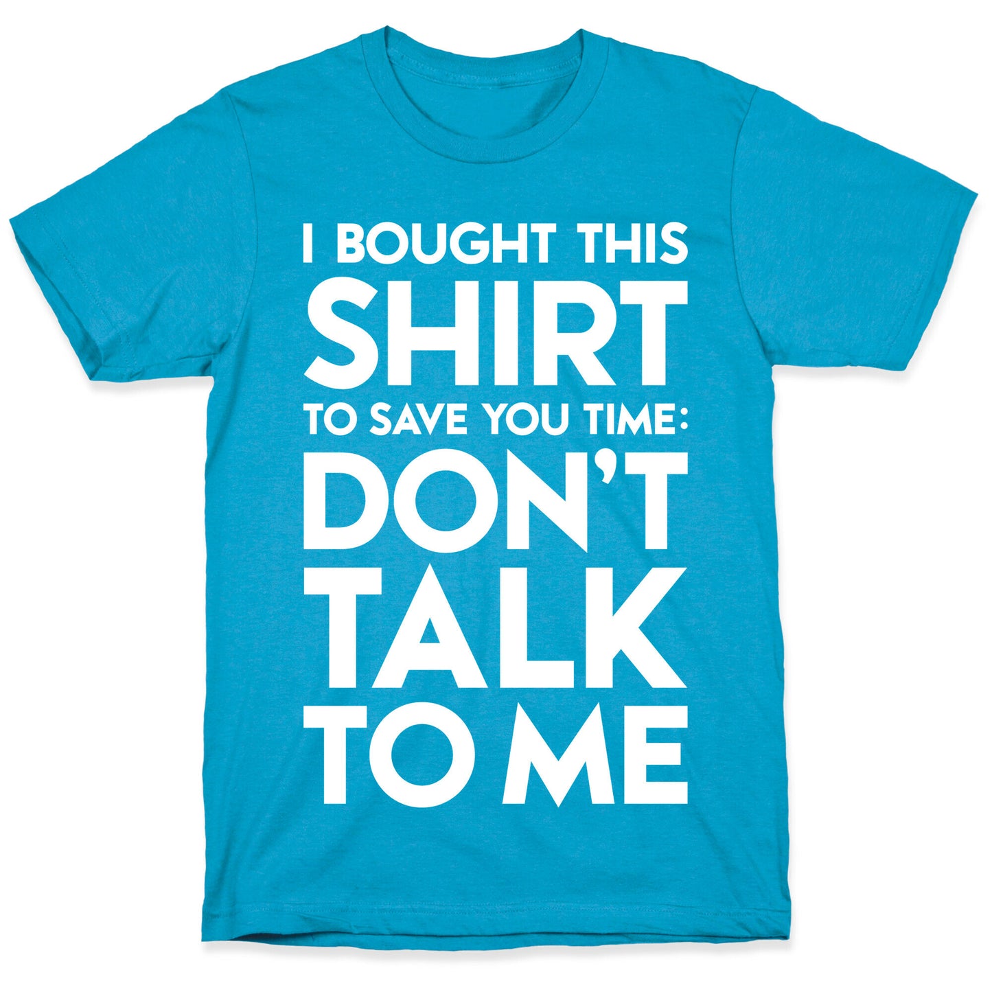 Don't Talk To Me Unisex Triblend Tee