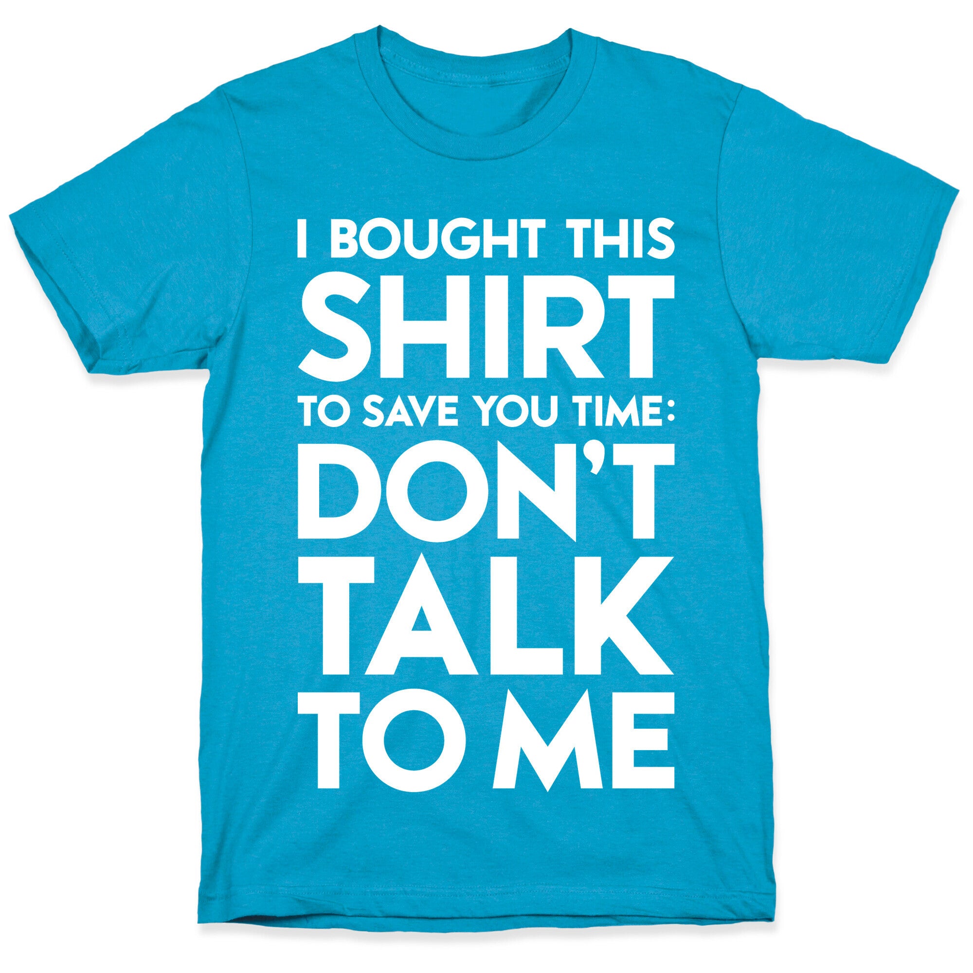 Don't Talk To Me Unisex Triblend Tee