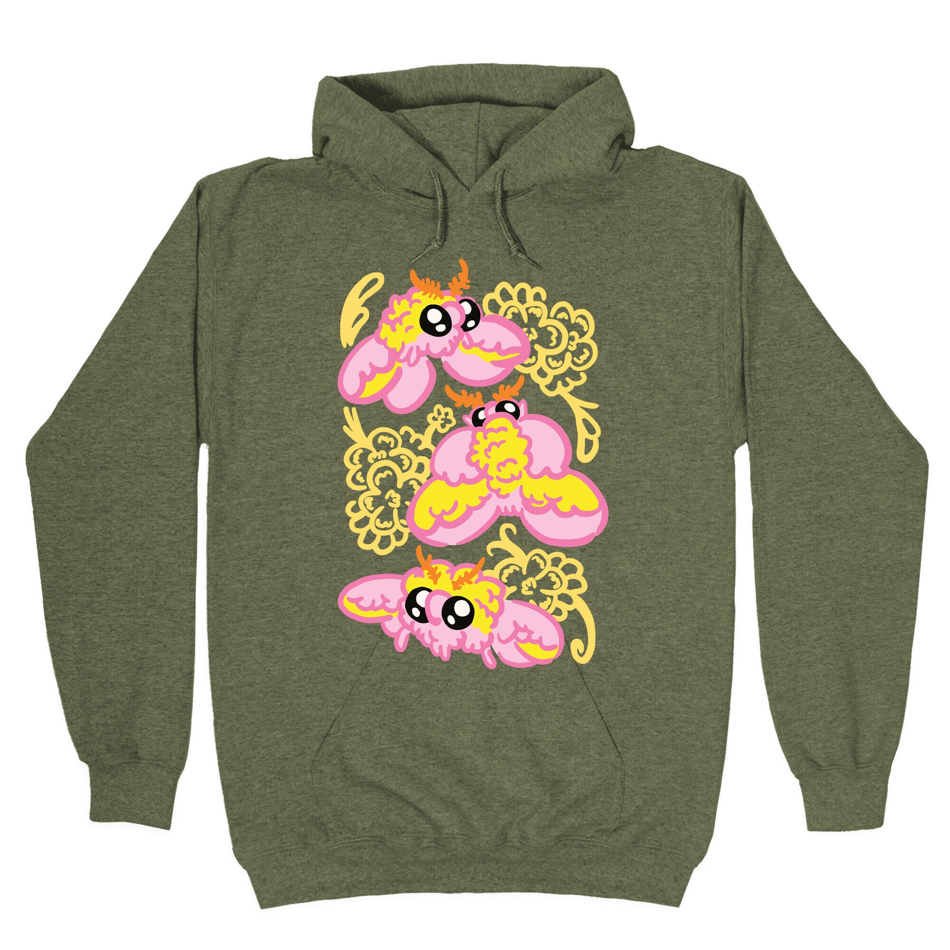 Rosy Maple Moths Hoodie