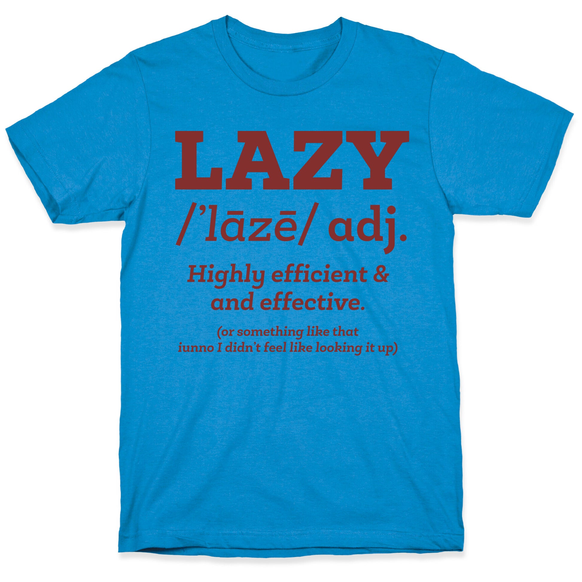 Lazy Definition T-Shirt