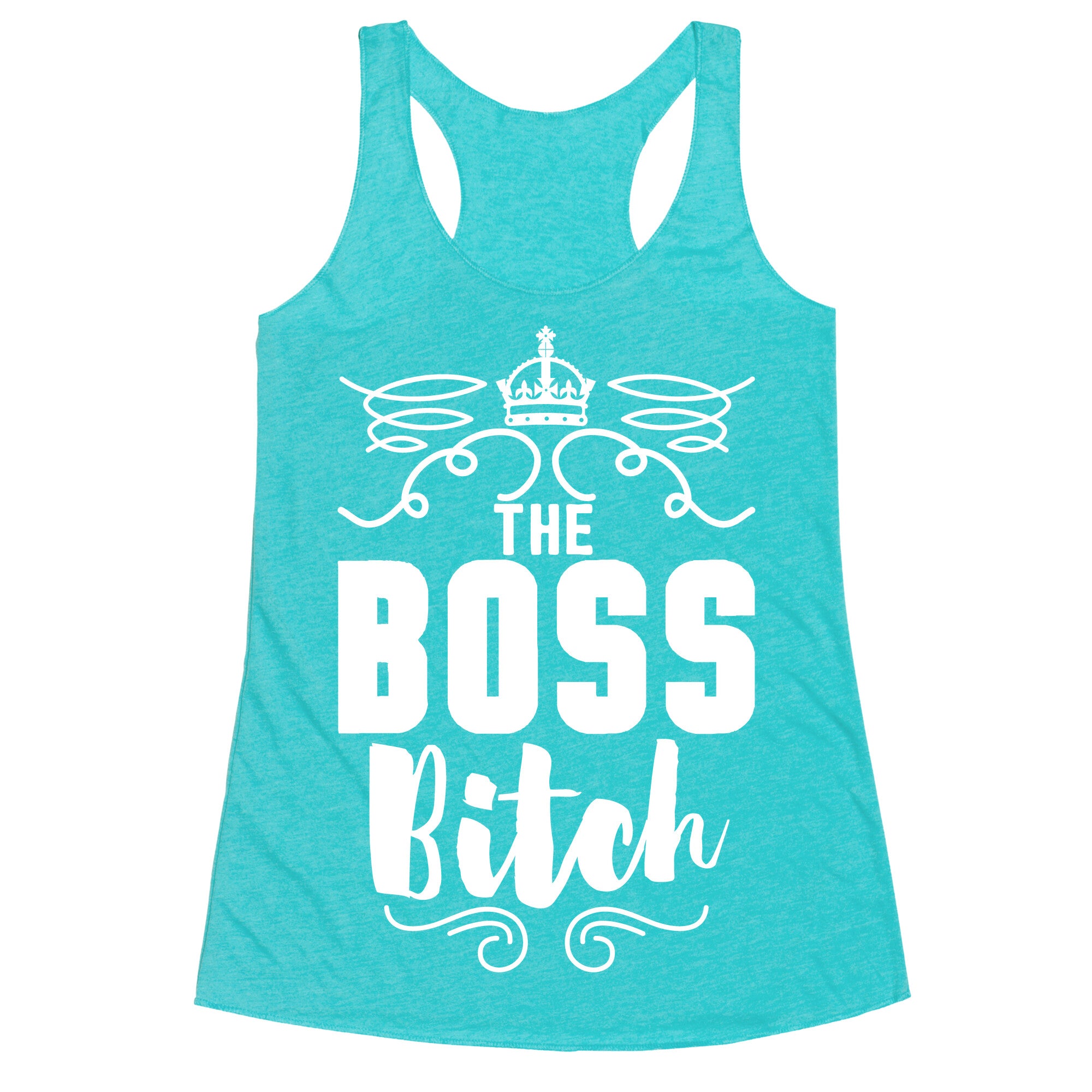 The Boss Bitch Racerback Tank