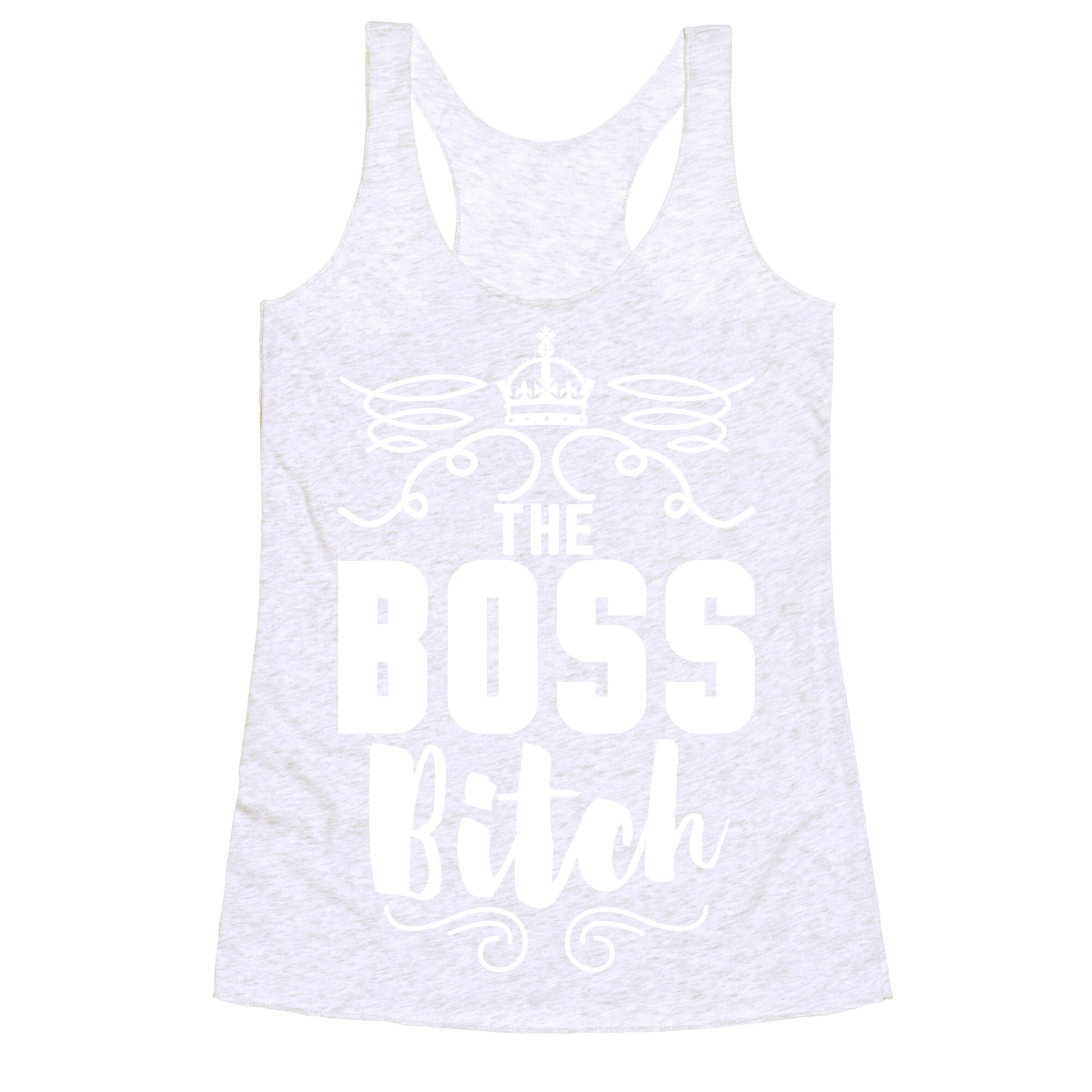 The Boss Bitch Racerback Tank