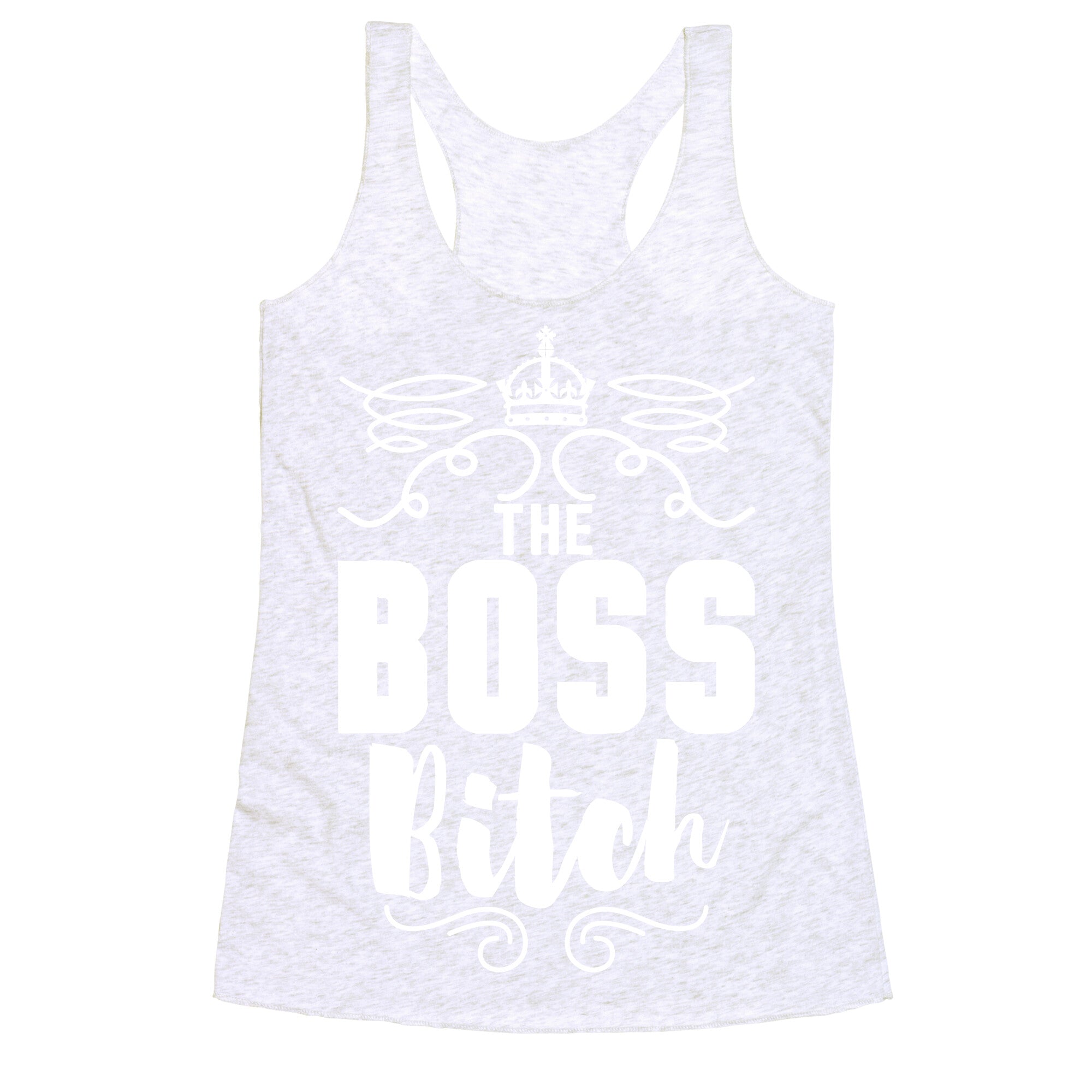 The Boss Bitch Racerback Tank