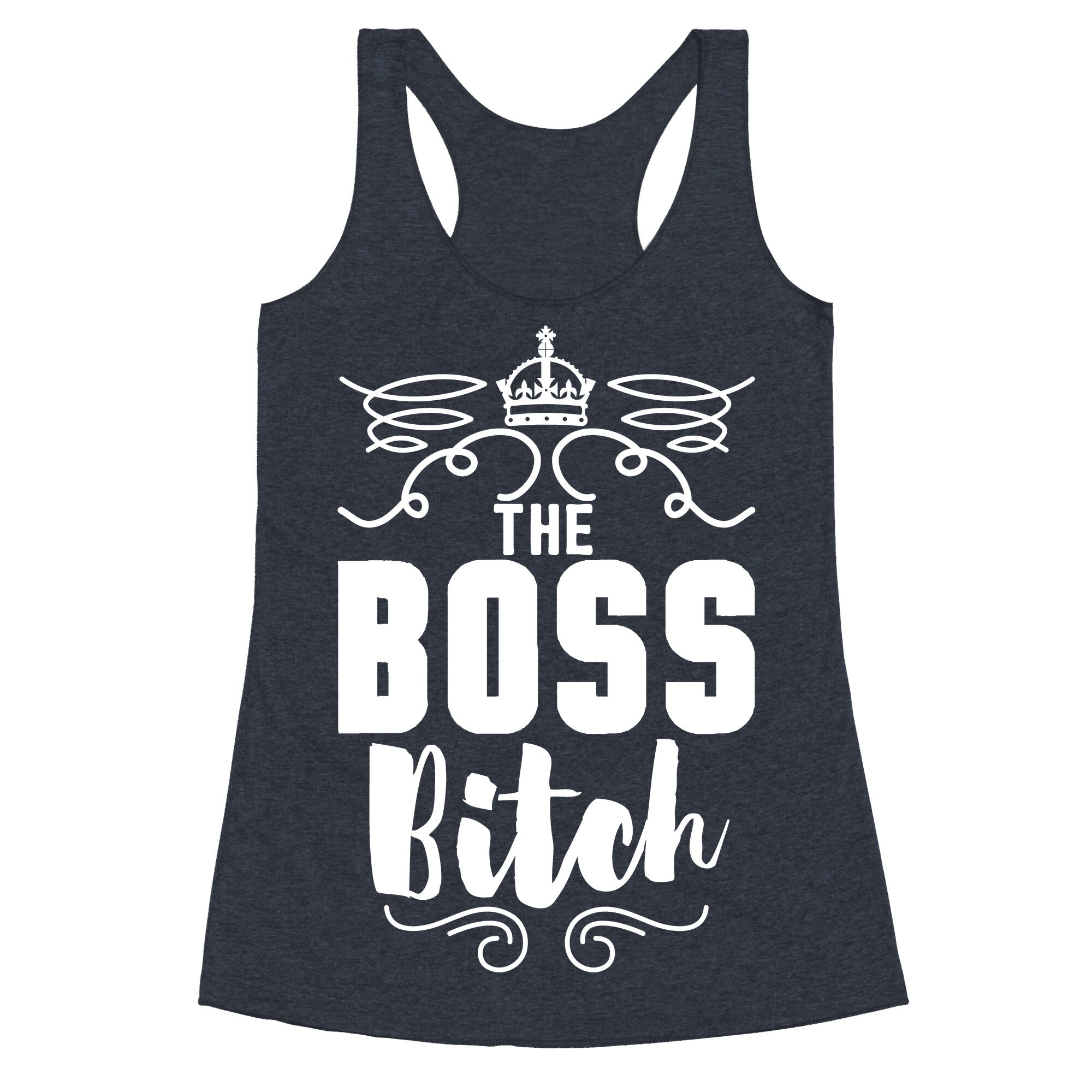 The Boss Bitch Racerback Tank