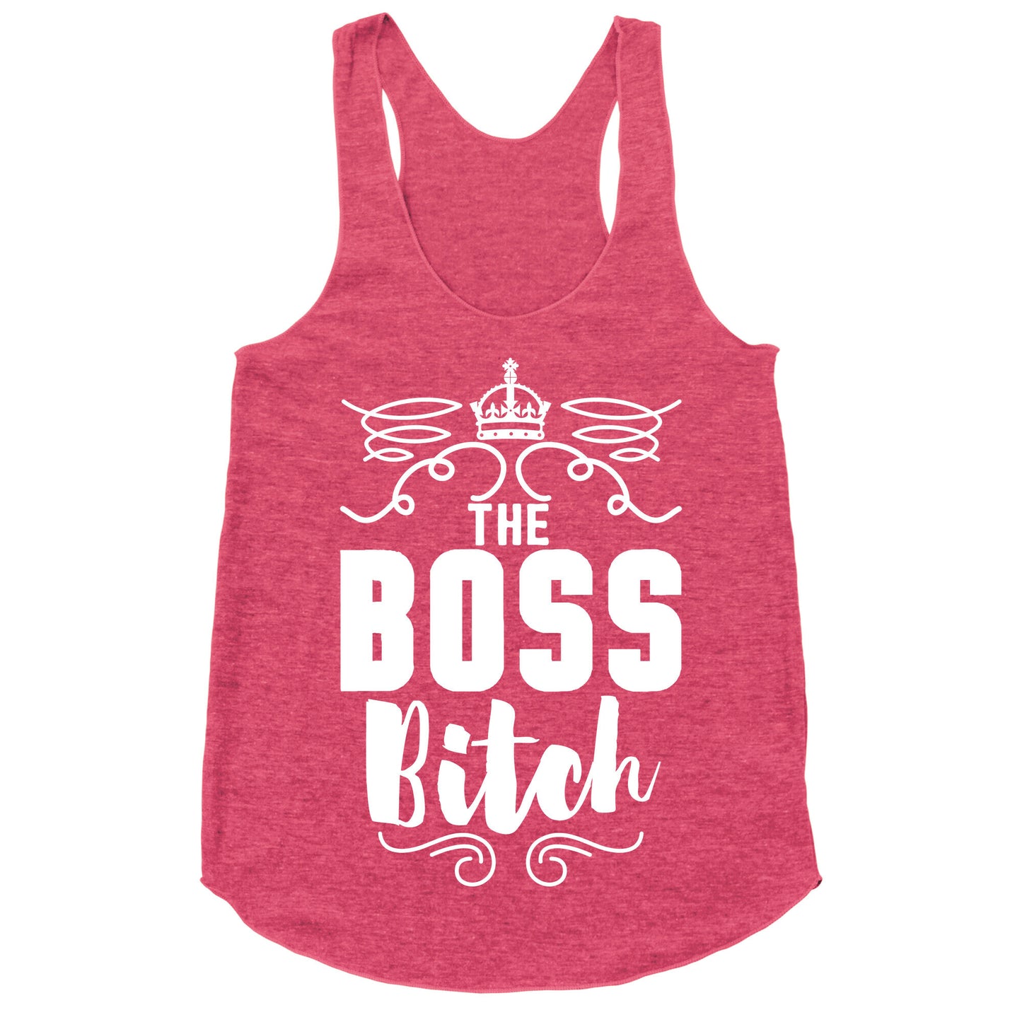 The Boss Bitch Racerback Tank