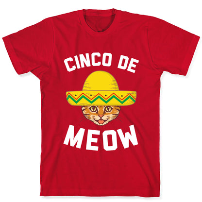 Cinco De Meow T-Shirt