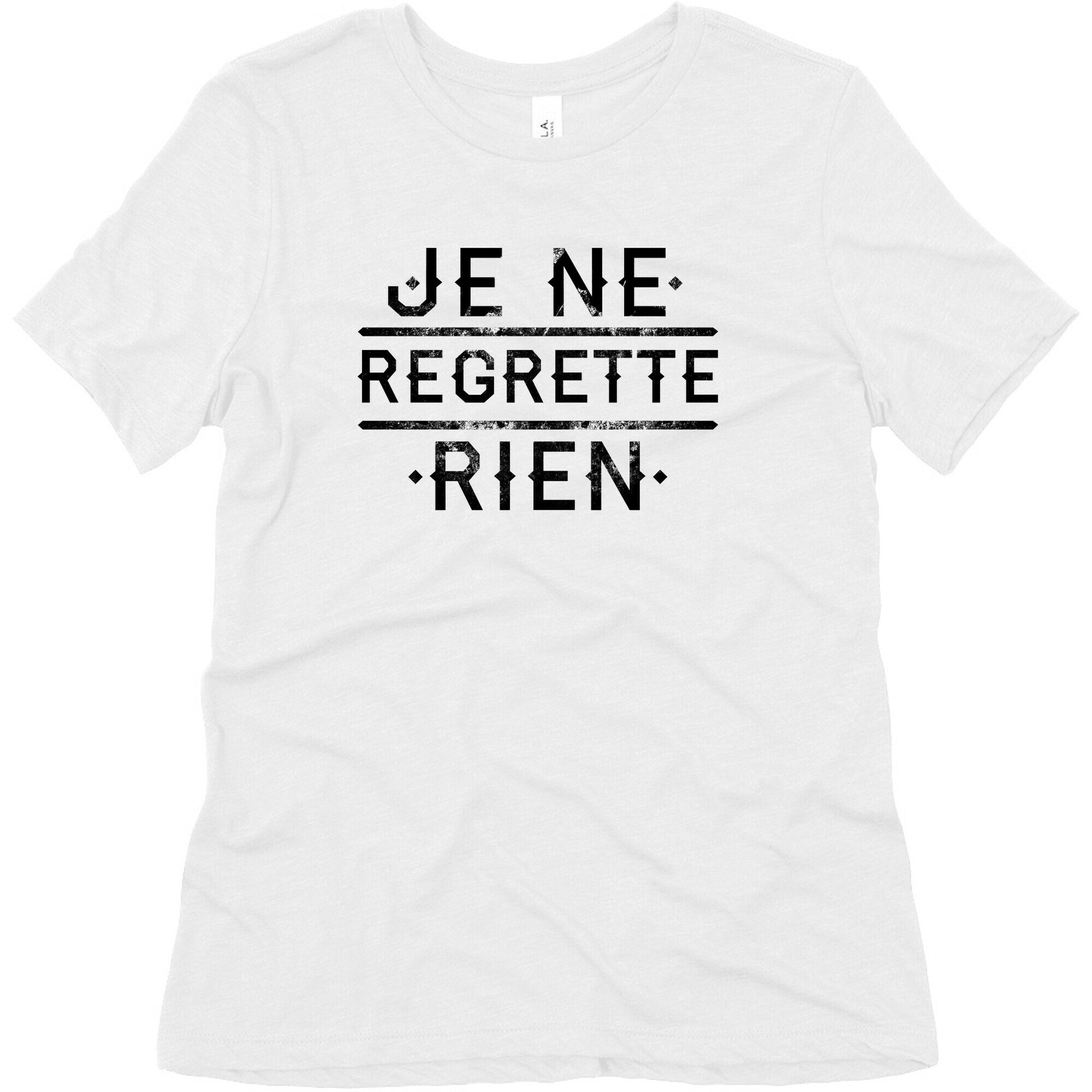 Je Ne Regrette Rien Women's Triblend Tee