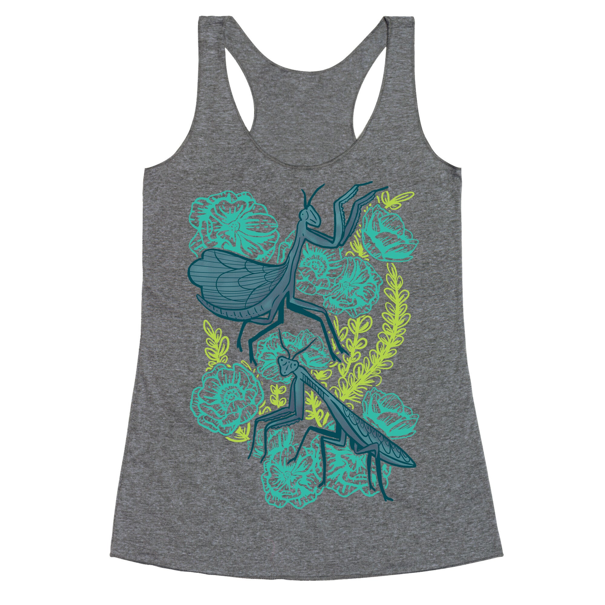 Praying Mantis Racerback Tank