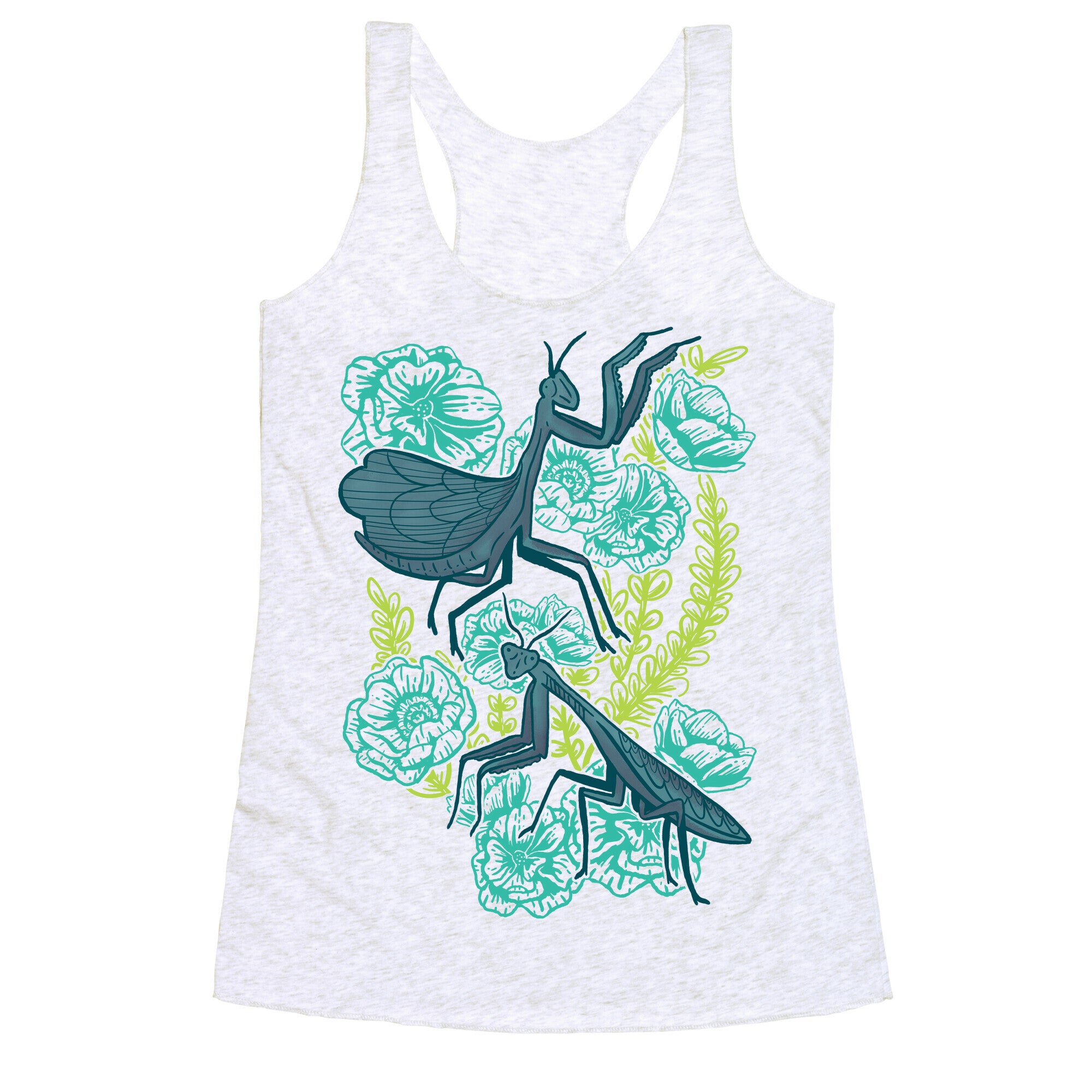 Praying Mantis Racerback Tank