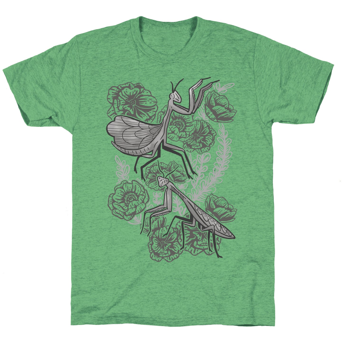 Praying Mantis Unisex Triblend Tee