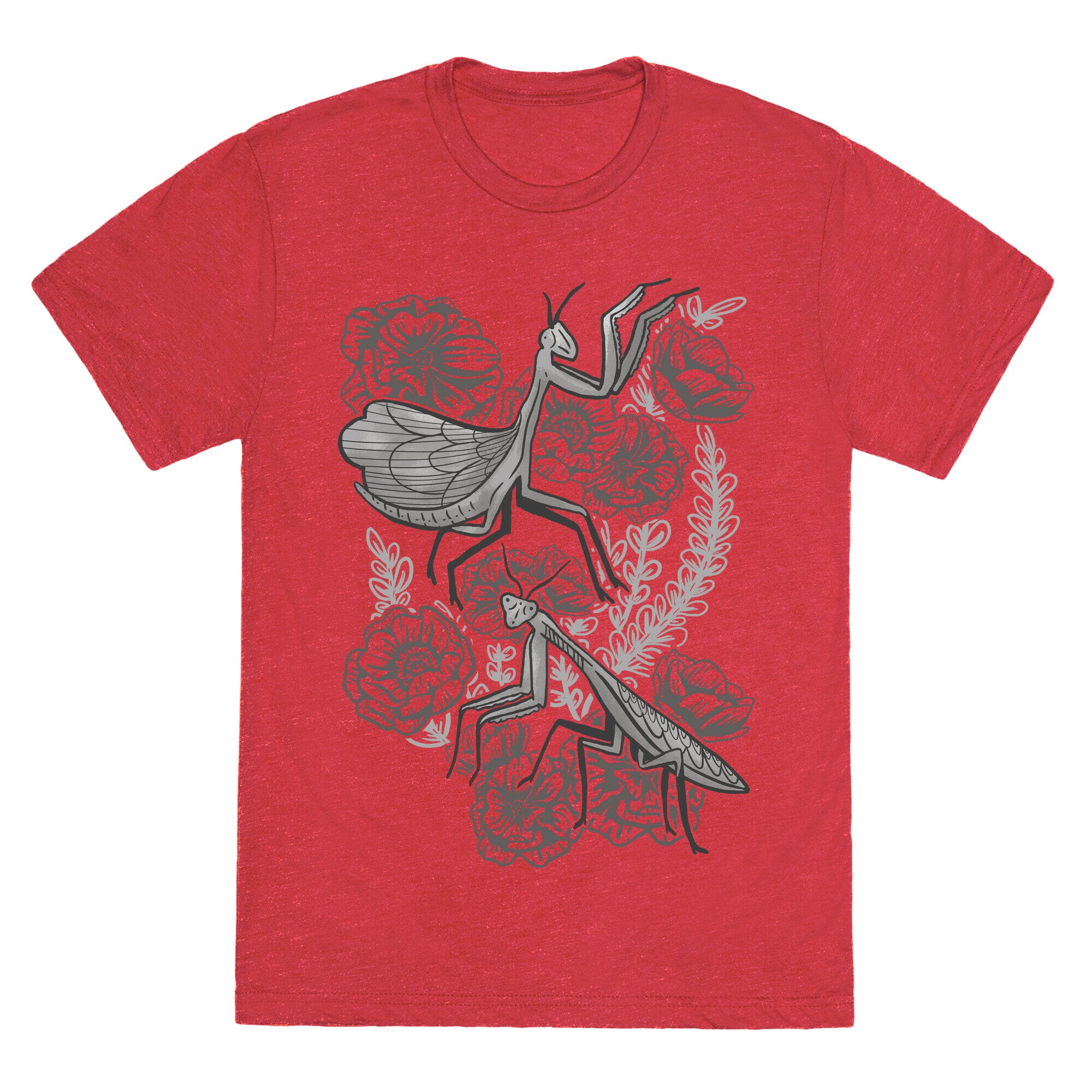 Praying Mantis Unisex Triblend Tee
