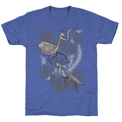 Praying Mantis Unisex Triblend Tee
