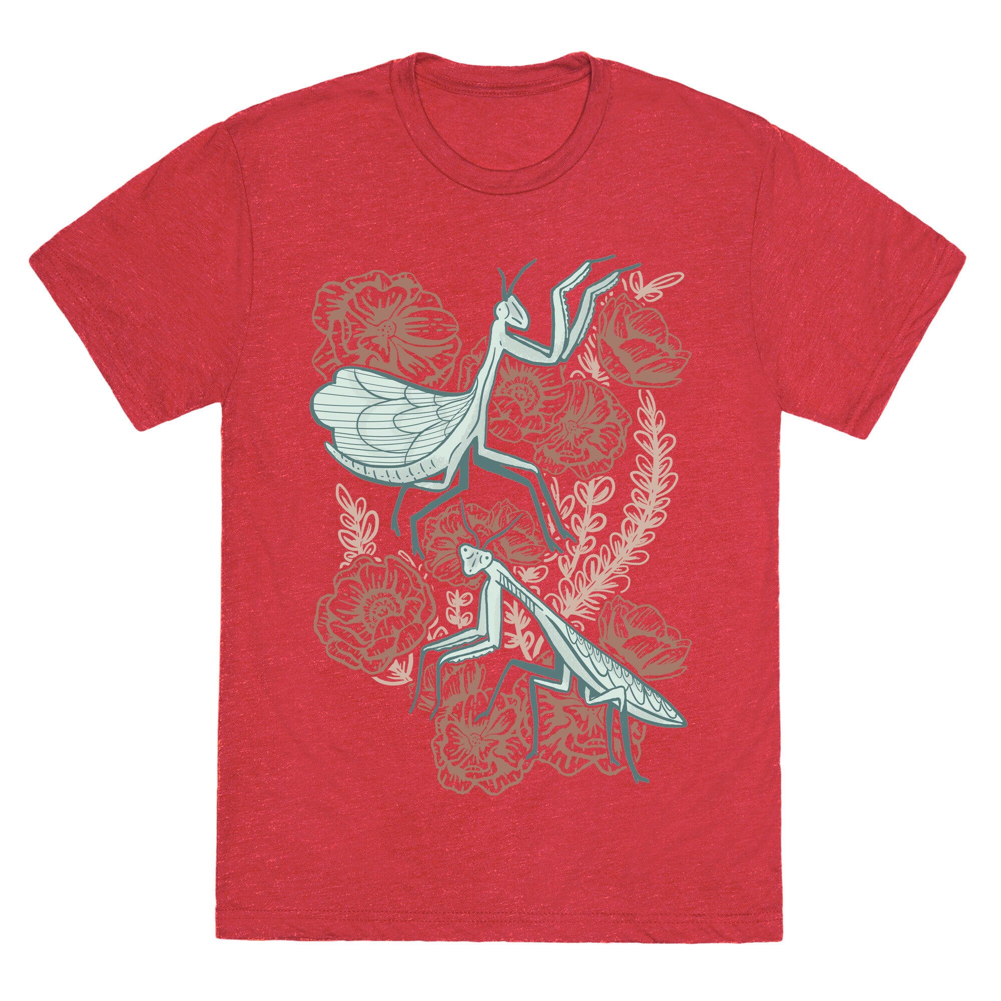 Praying Mantis Unisex Triblend Tee