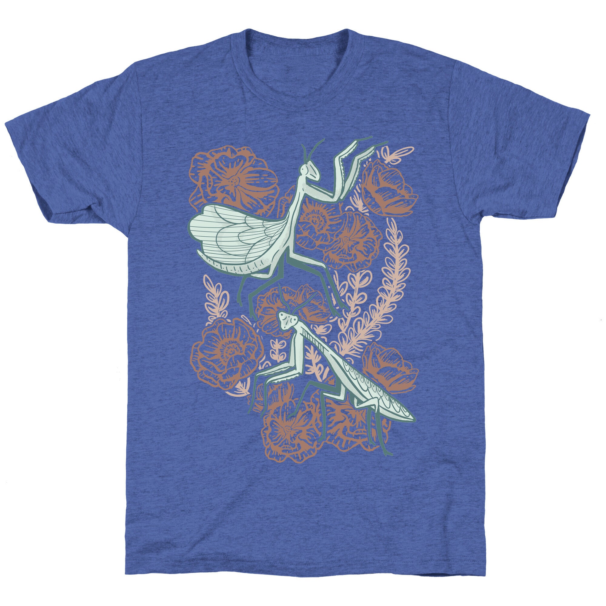 Praying Mantis Unisex Triblend Tee