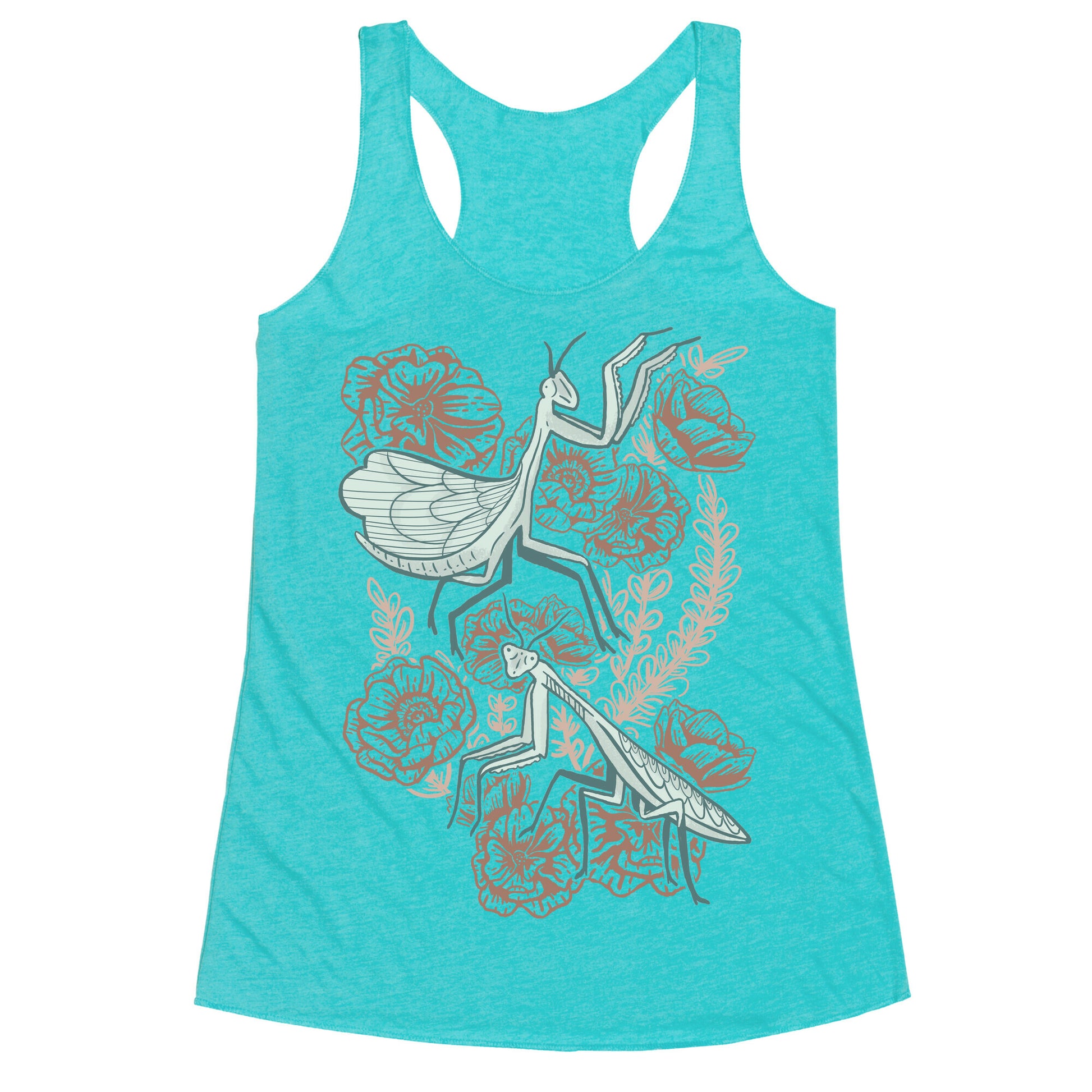 Praying Mantis Racerback Tank