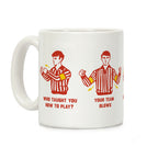 Funny Referee Hand Signals Coffee Mug