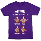 Funny Referee Hand Signals T-Shirt