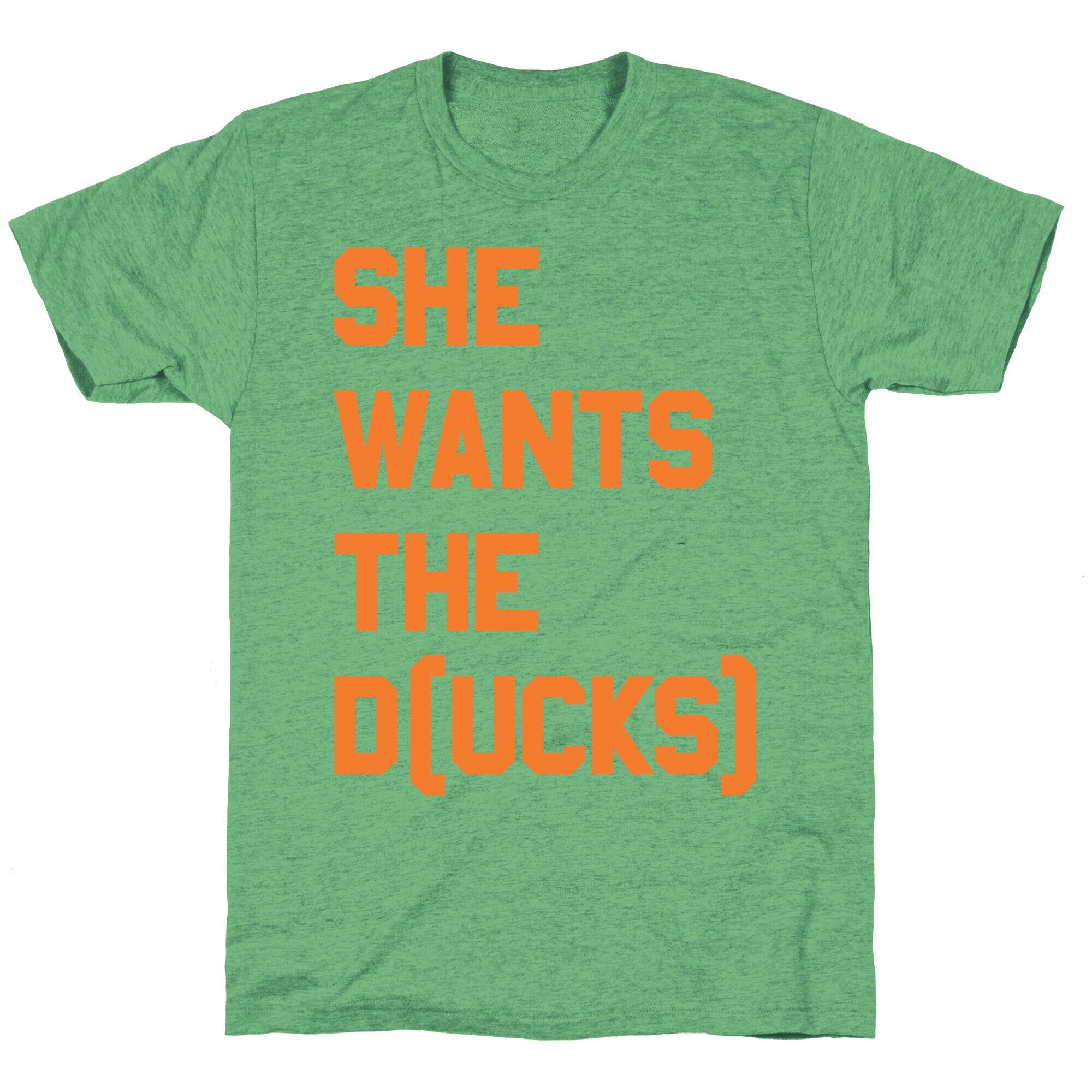She Wants The D(ucks) Unisex Triblend Tee