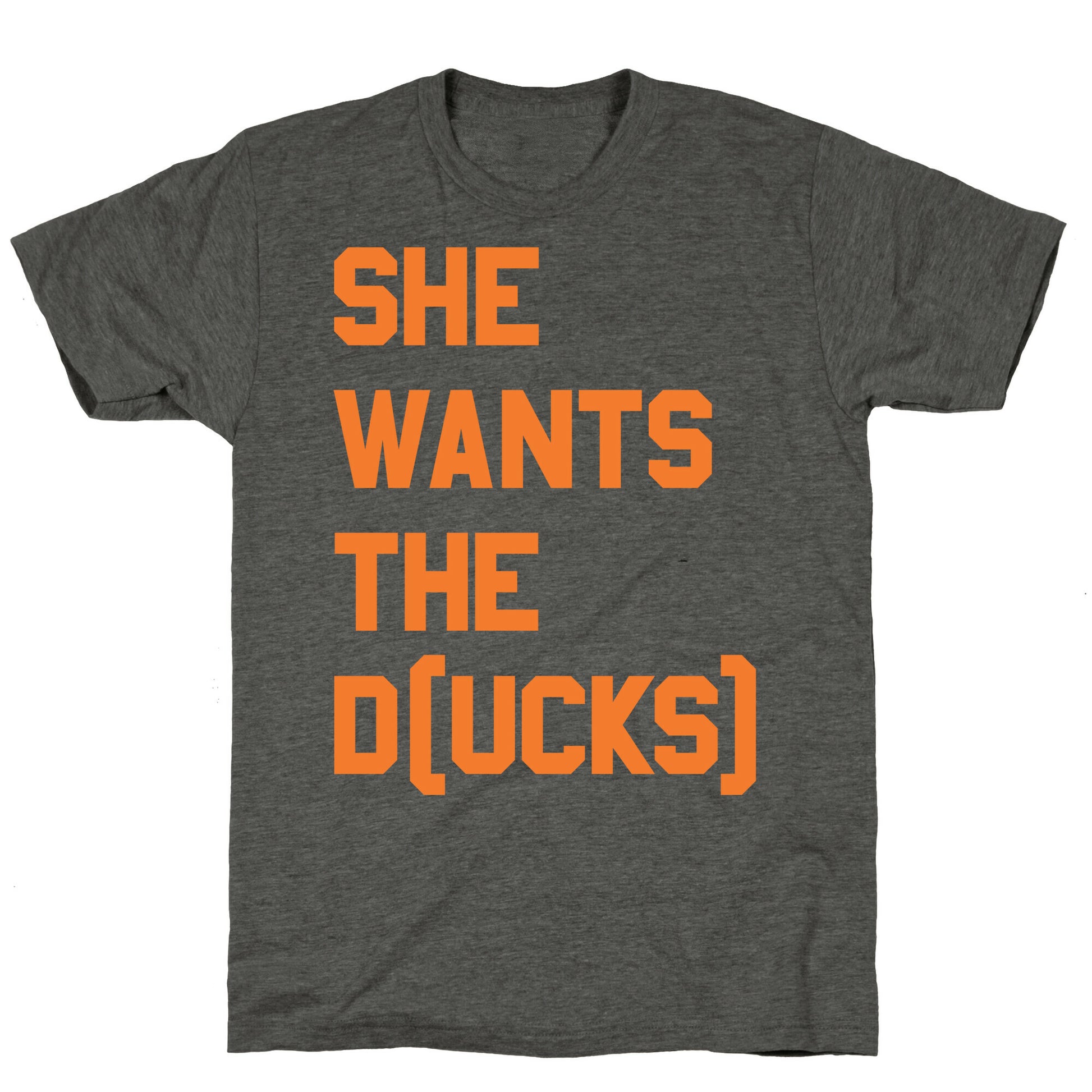 She Wants The D(ucks) Unisex Triblend Tee