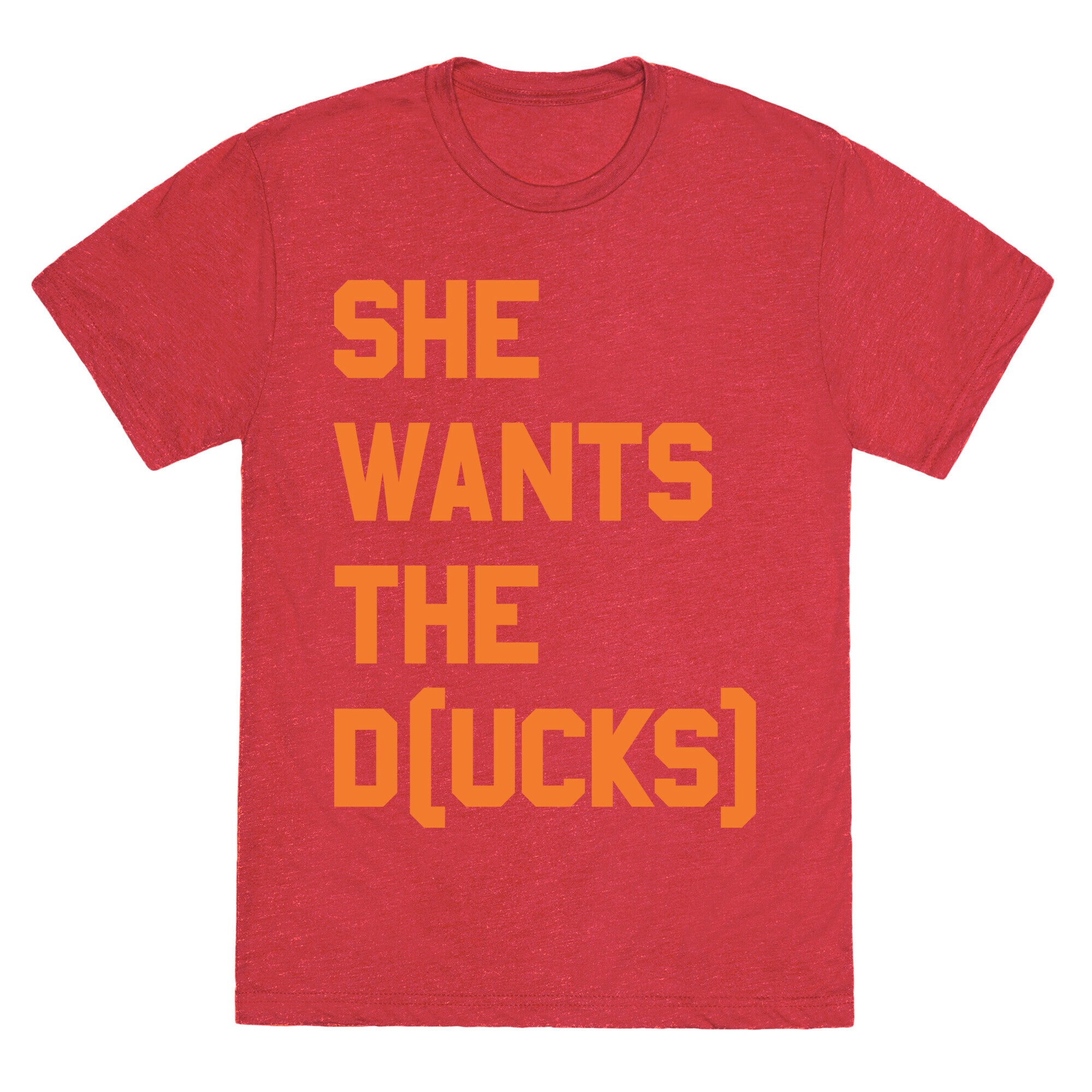 She Wants The D(ucks) Unisex Triblend Tee