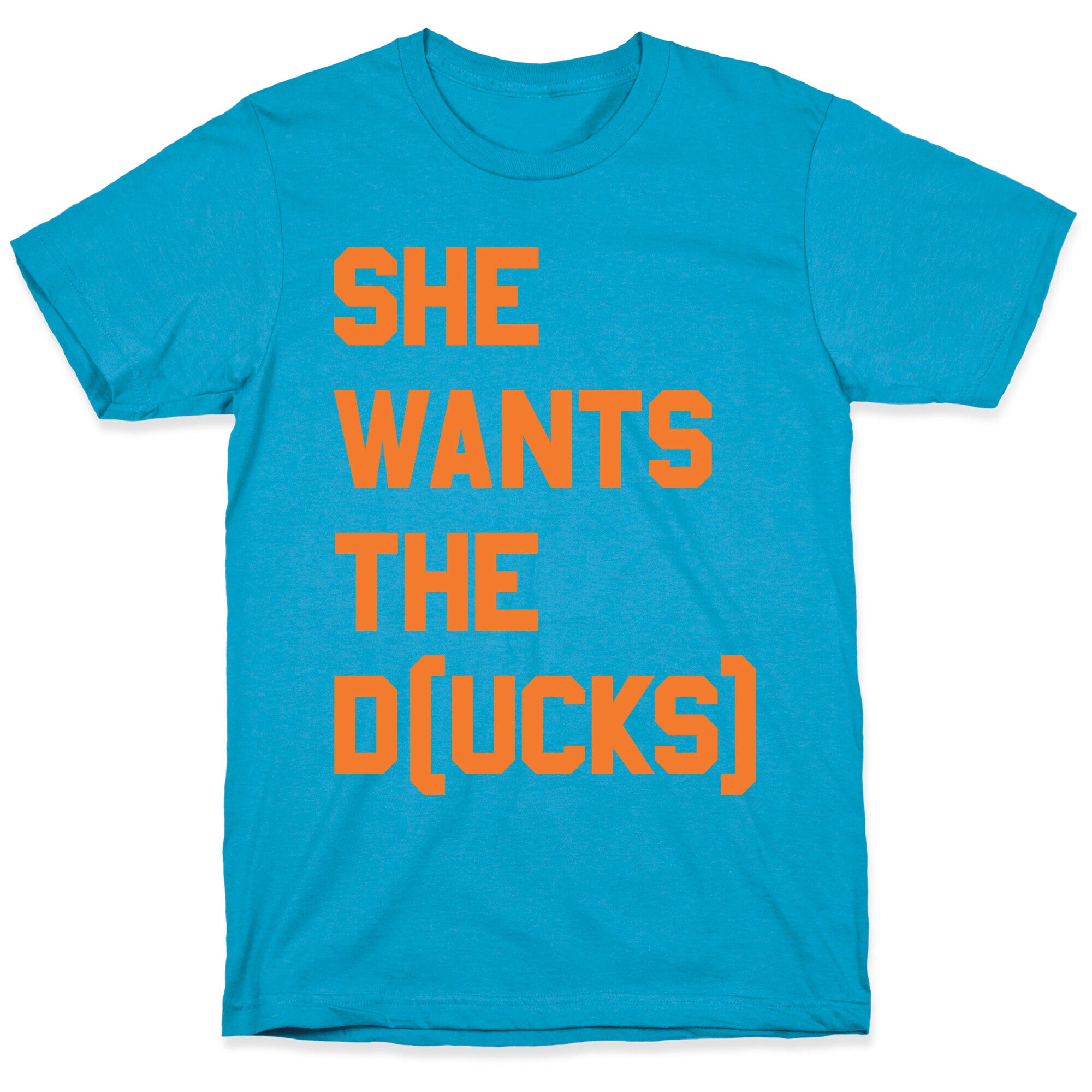 She Wants The D(ucks) Unisex Triblend Tee