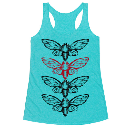 4 Cicadas Racerback Tank
