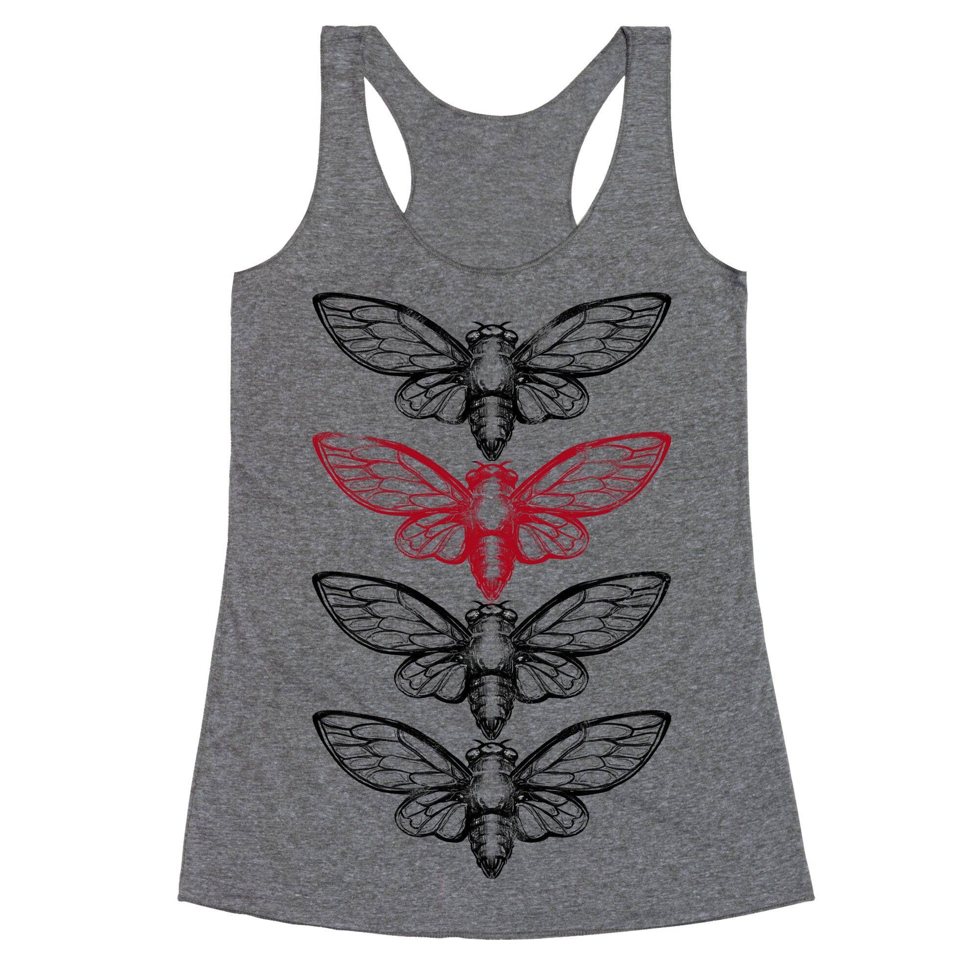 4 Cicadas Racerback Tank