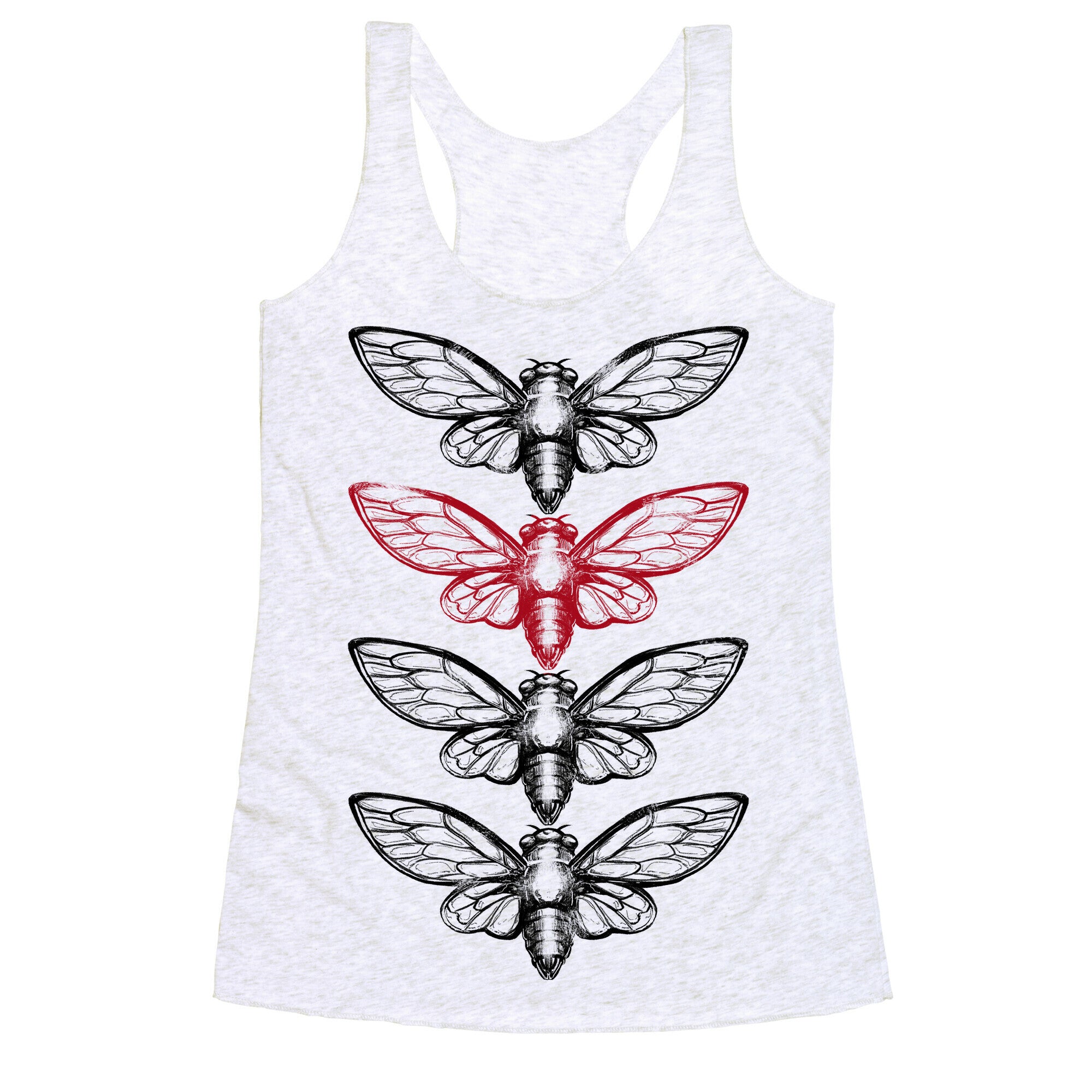 4 Cicadas Racerback Tank