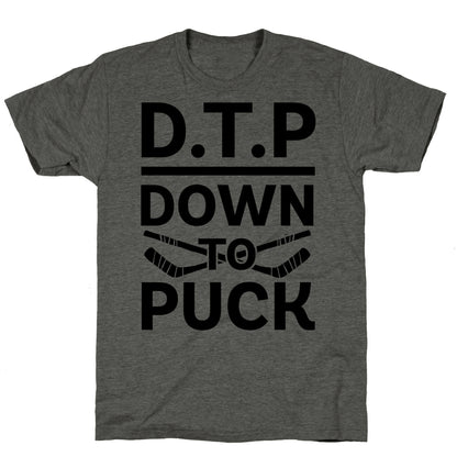 D.T.P (Down To Puck) Unisex Triblend Tee