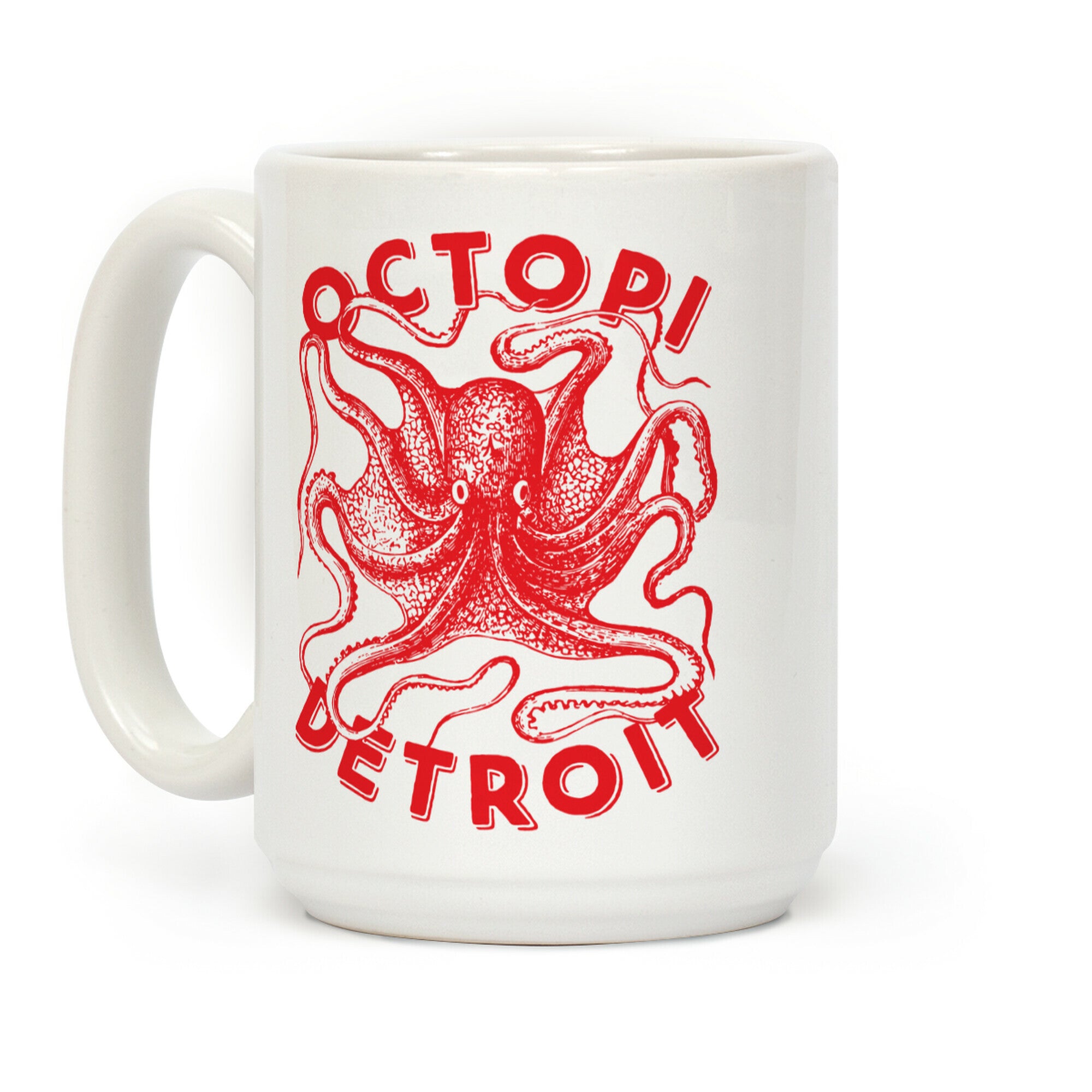 Octopi Detroit Coffee Mug