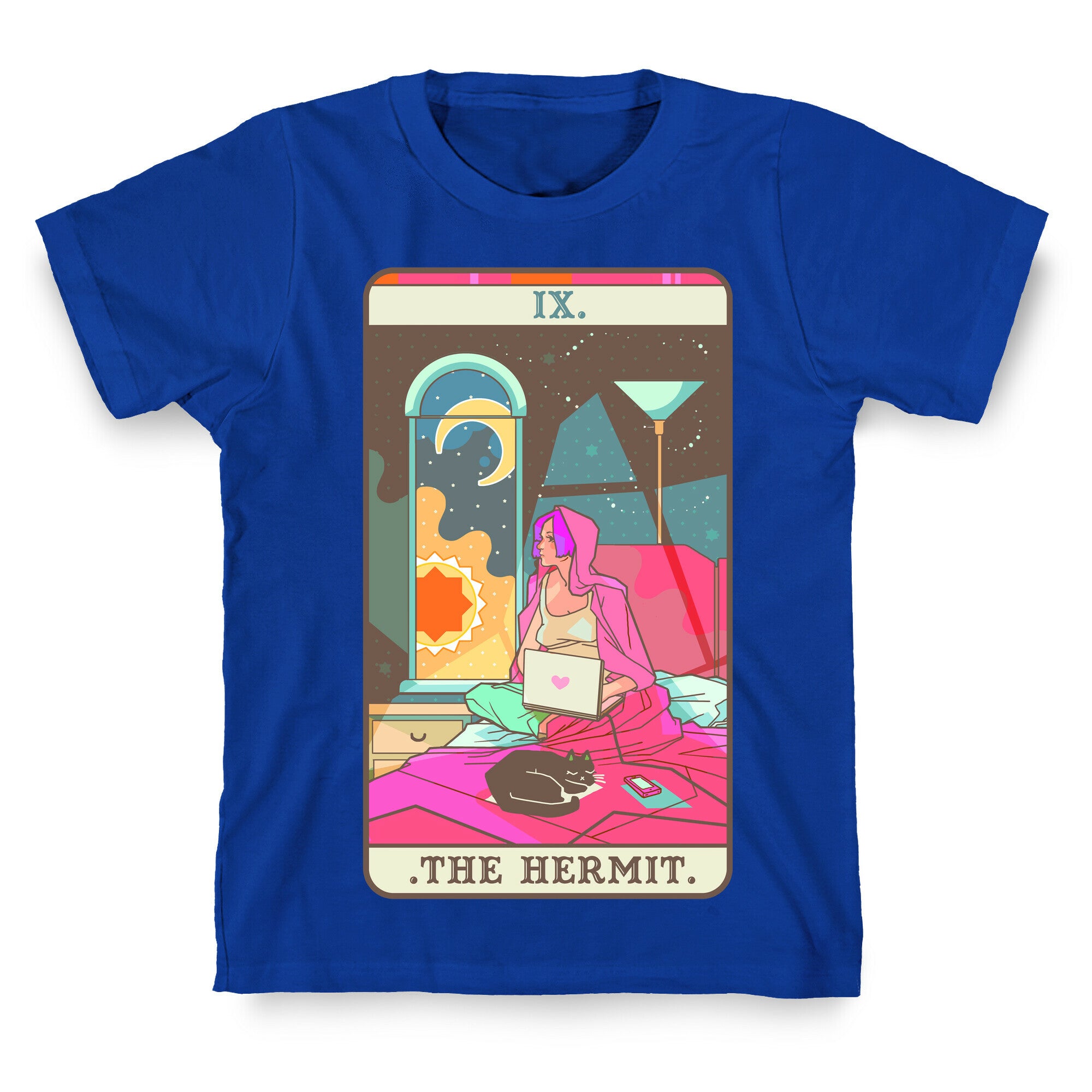 Hermit Tarot Card T-Shirt