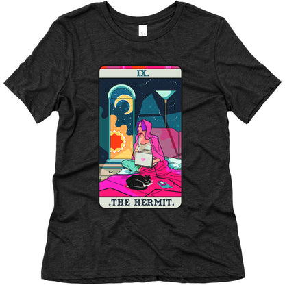 Hermit Tarot Card Women's Triblend Tee