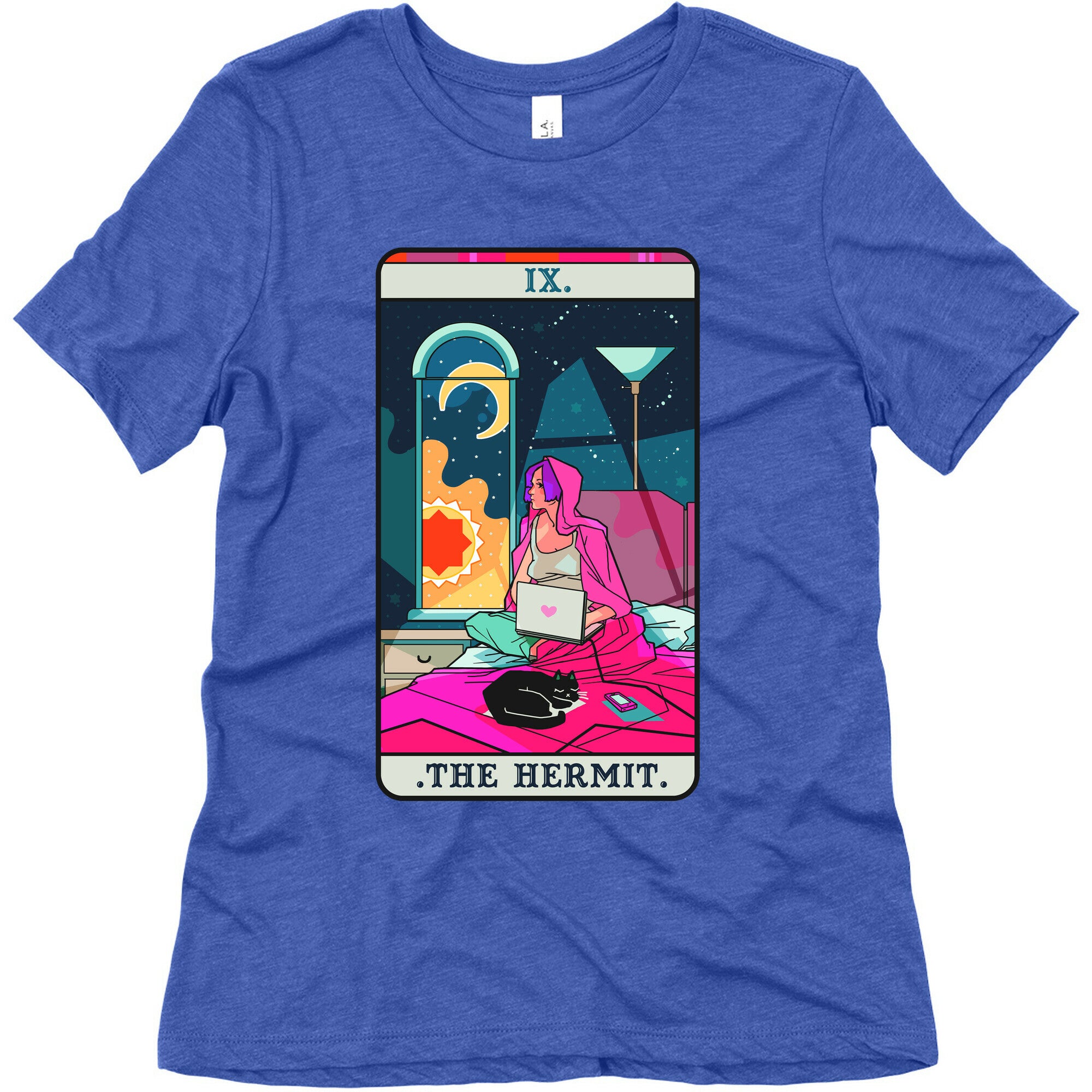 Hermit Tarot Card Women's Triblend Tee