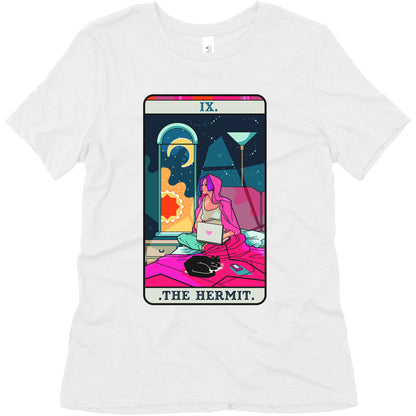 Hermit Tarot Card Women's Triblend Tee
