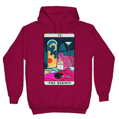 Hermit Tarot Card Hoodie