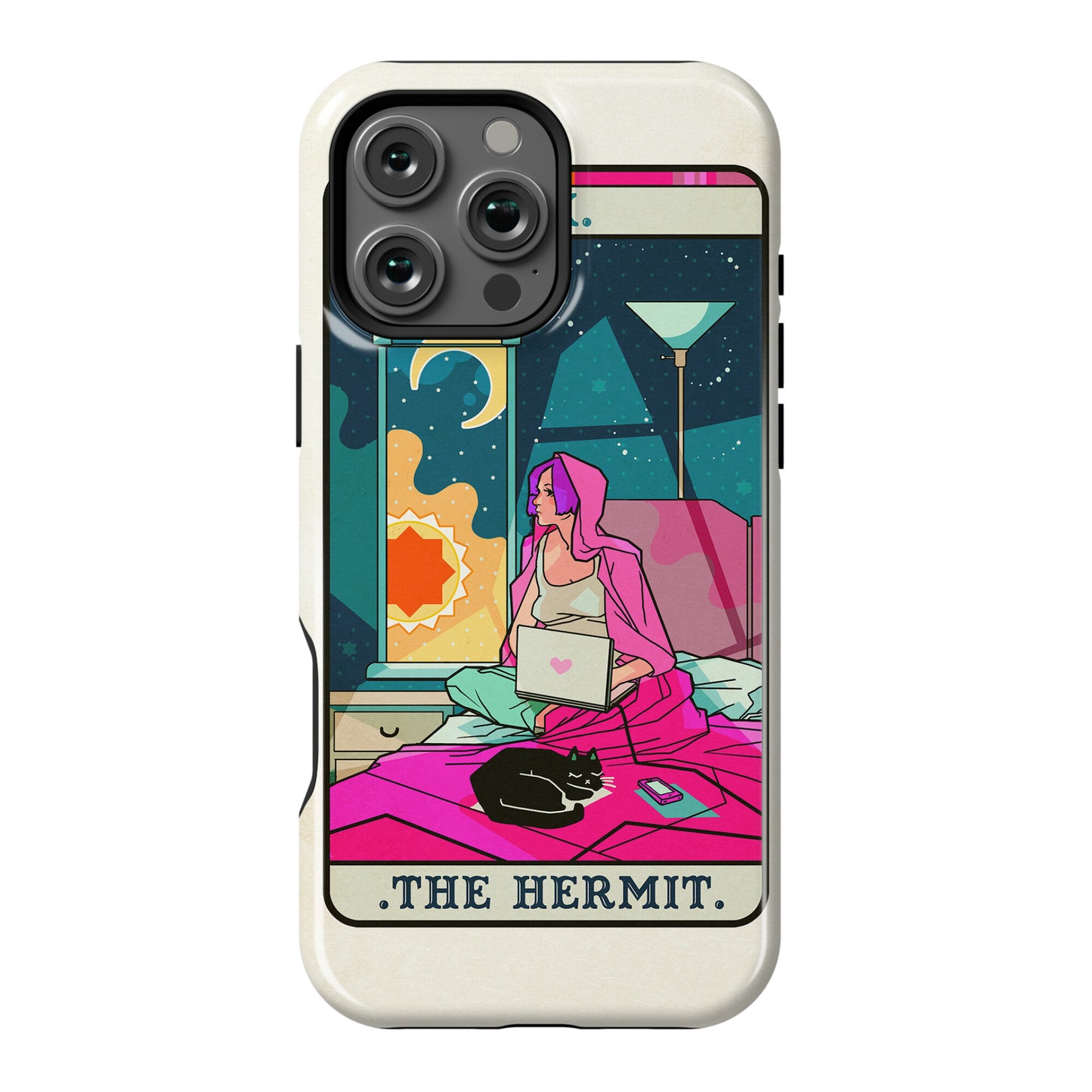 Hermit Tarot Card Phone Case