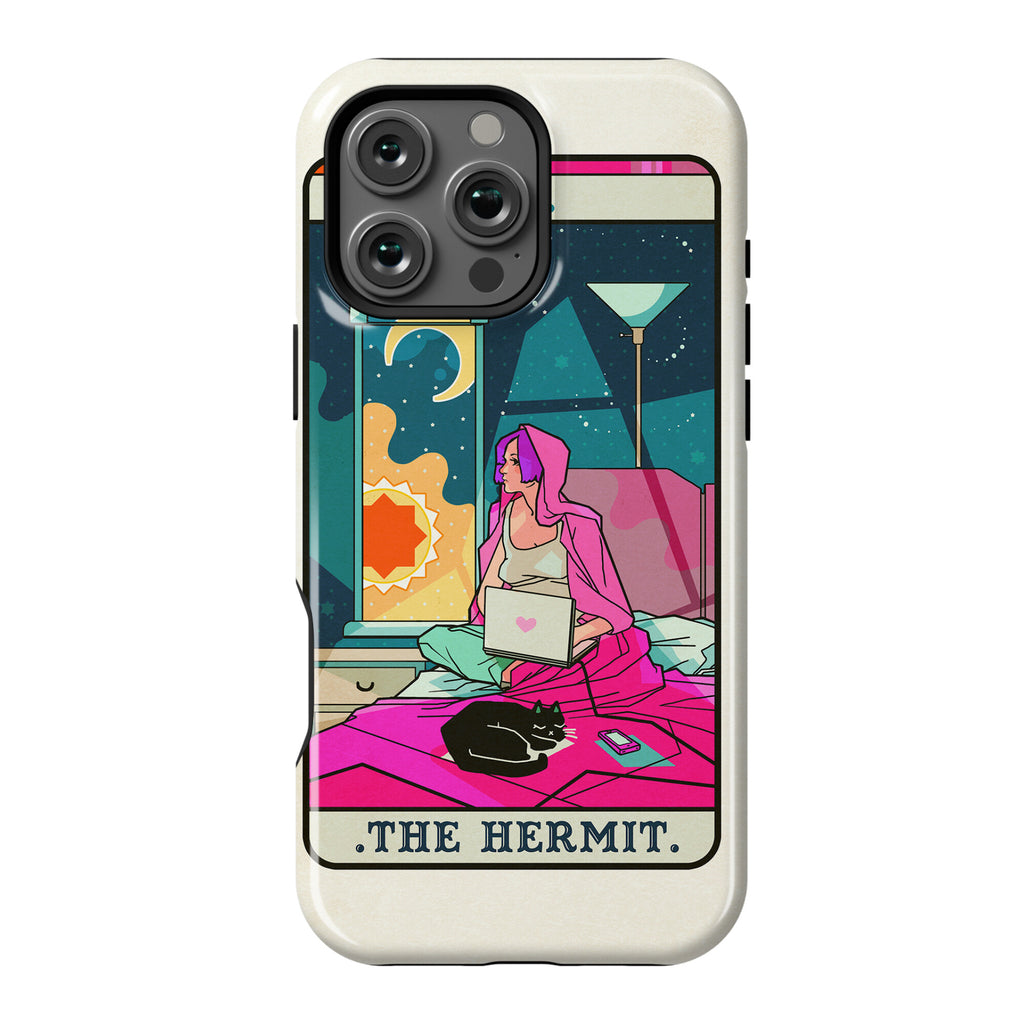 Hermit Tarot Card Phone Case