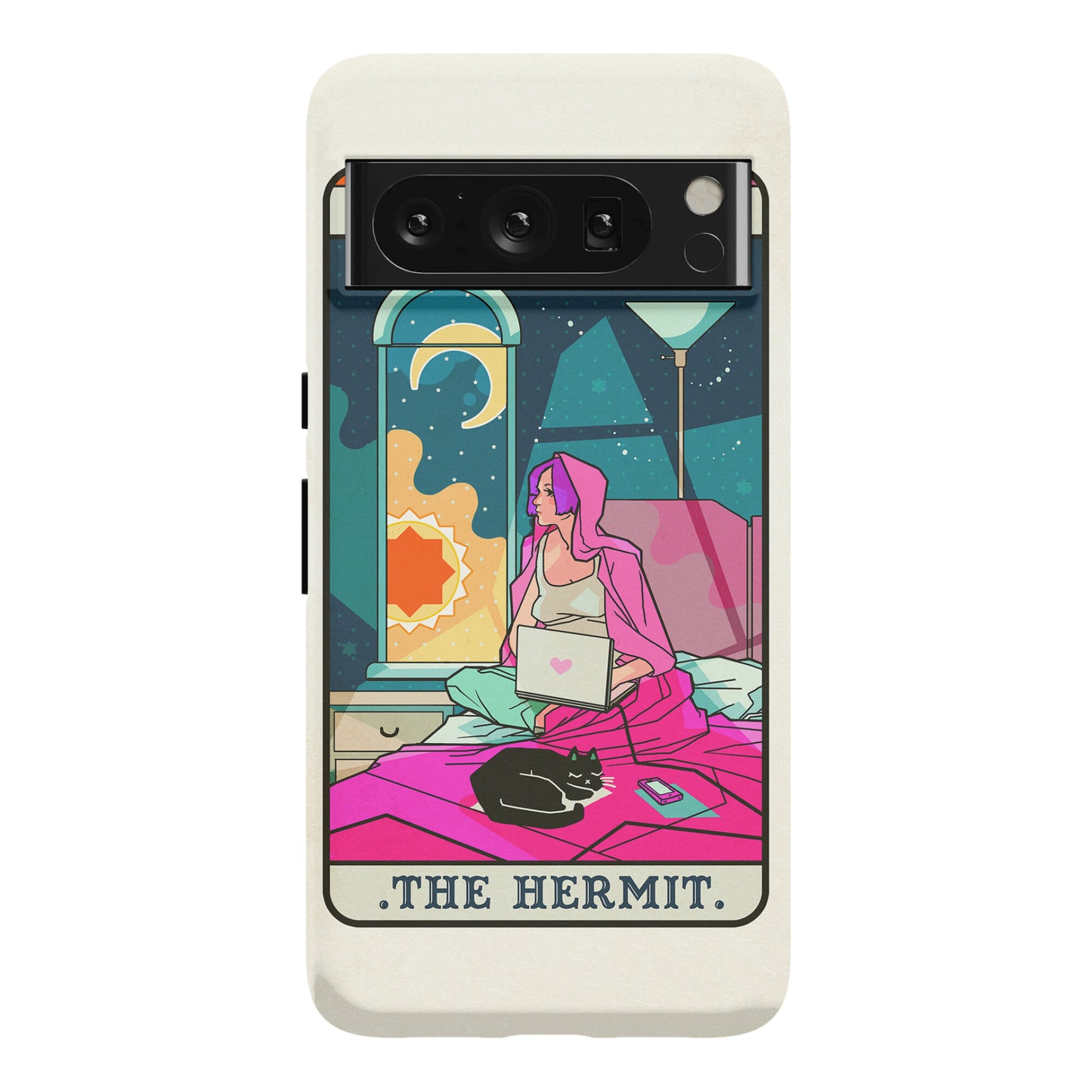 Hermit Tarot Card Phone Case