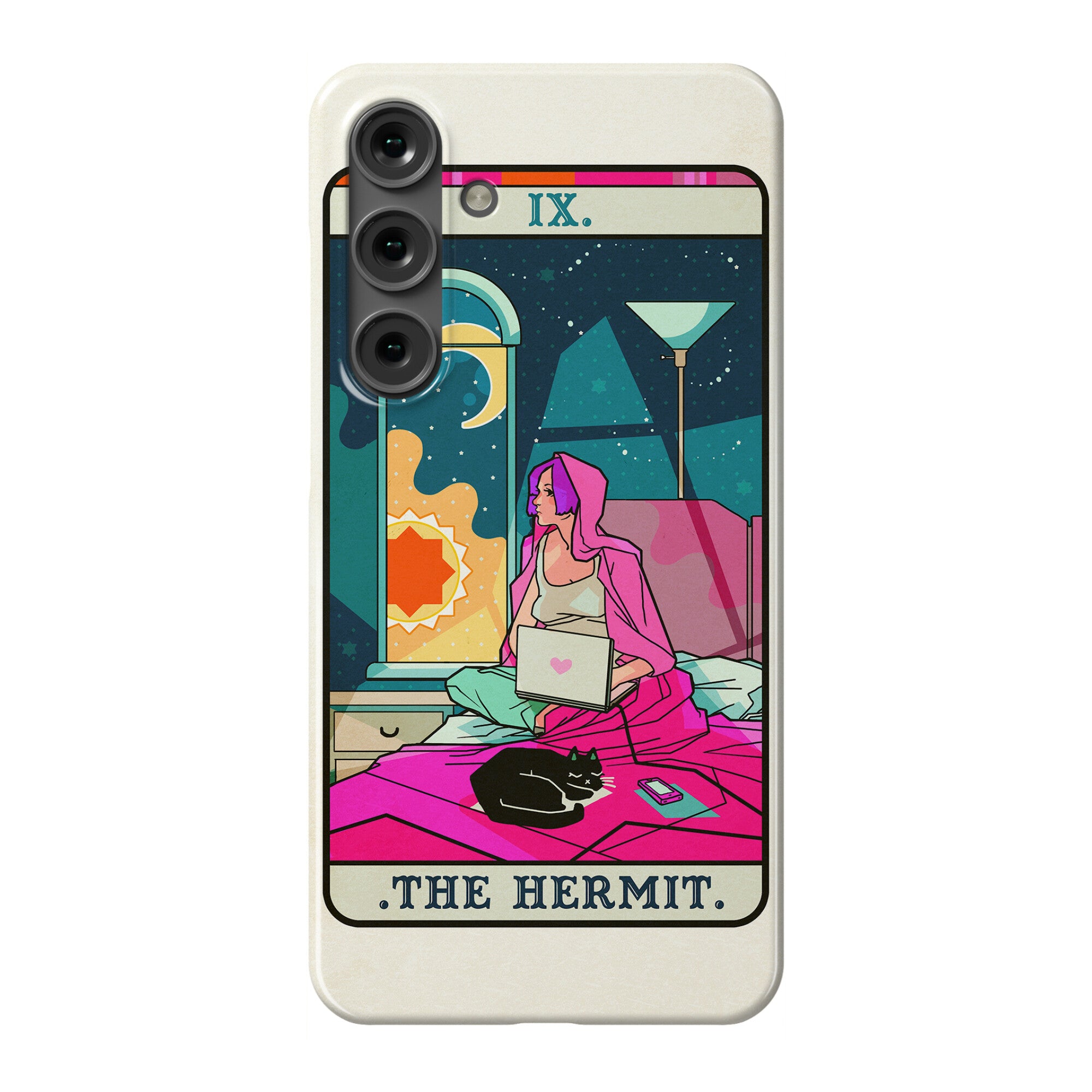 Hermit Tarot Card Phone Case